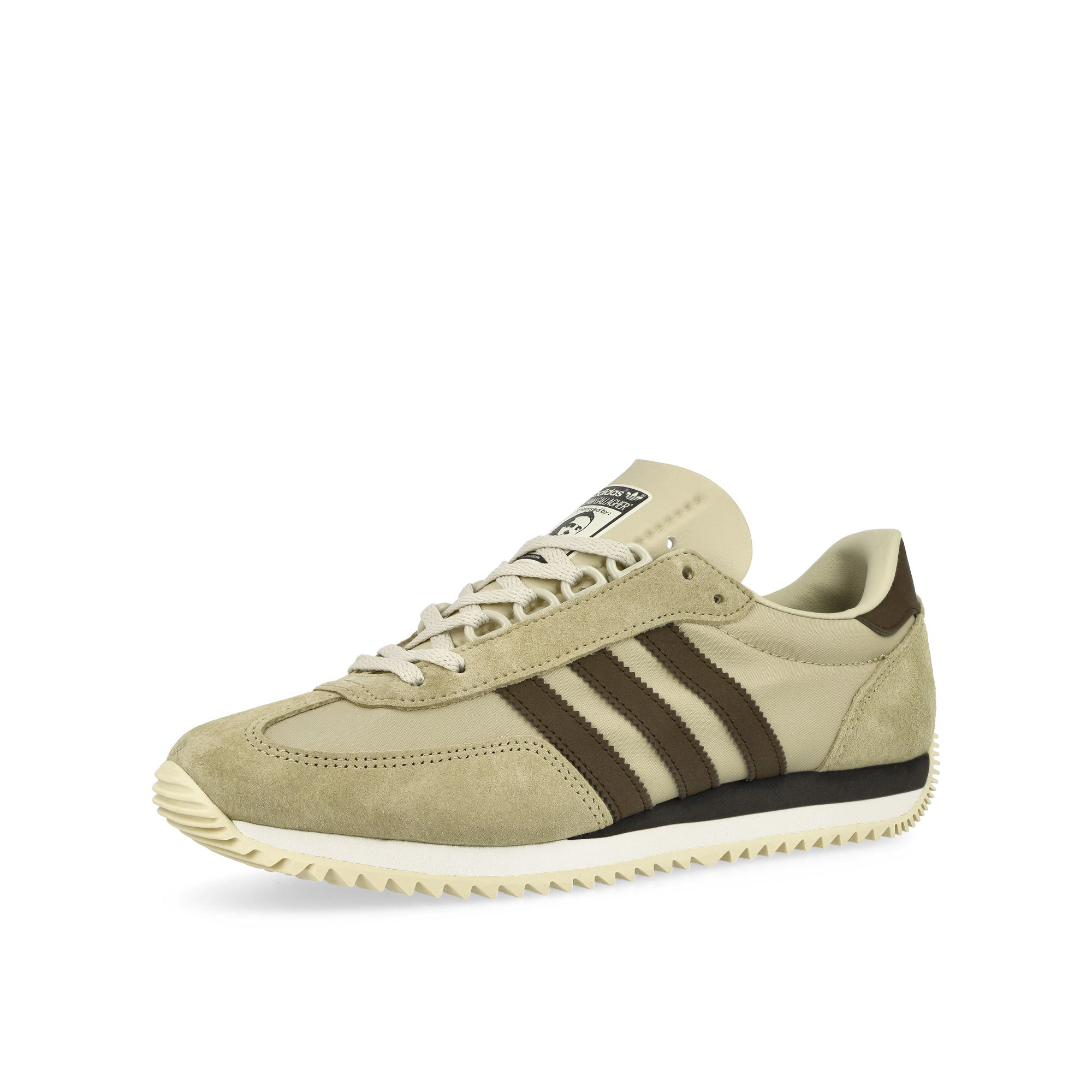 adidas LG Achille SPZL Stone Khaki / Wonder Beige / Wonder White Low Top Sneakers JR4878 Detailfoto | Overkill