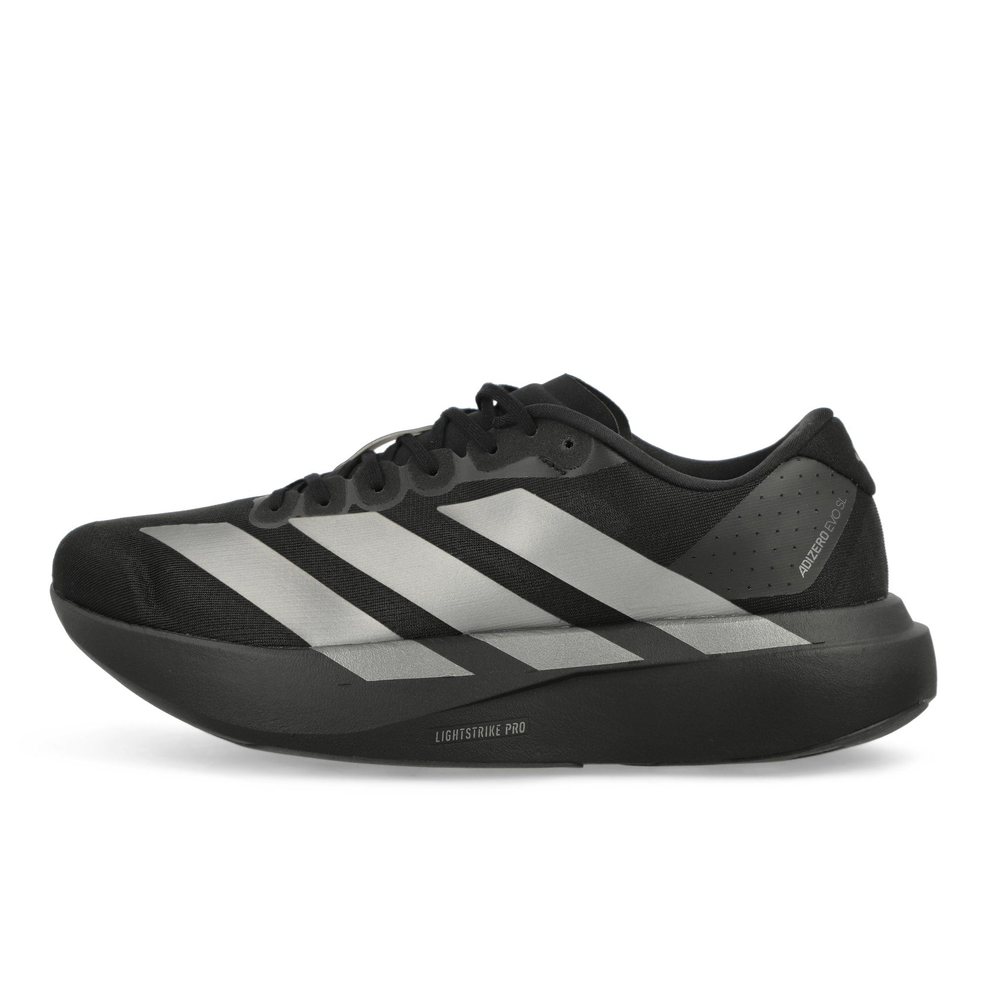 adidas adizero Evo SL M Core Black / Iron Metallic / Grey Four Low Top Sneakers JR4888 | Overkill