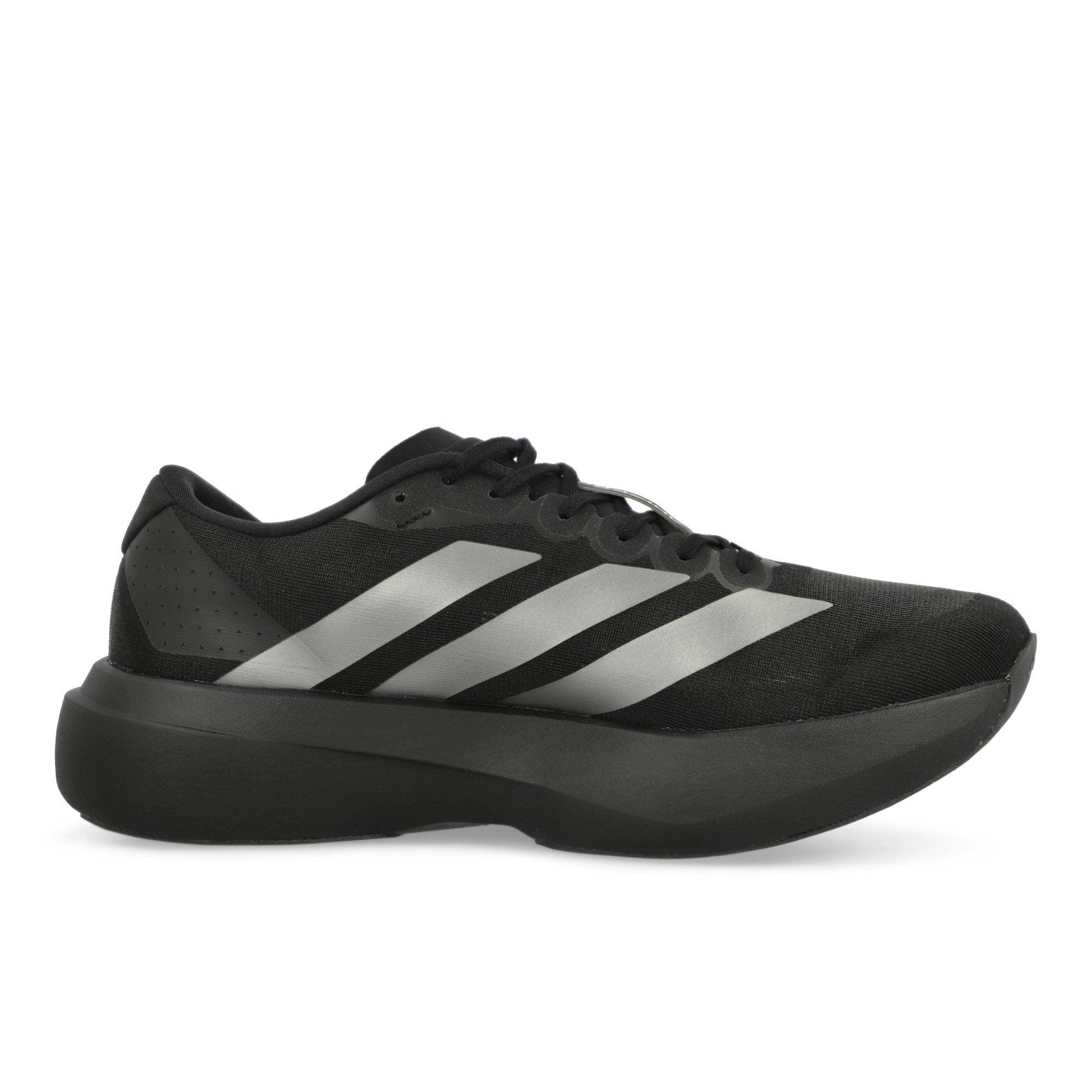 adidas adizero Evo SL M Core Black / Iron Metallic / Grey Four Low Top Sneakers Silhouette | Overkill