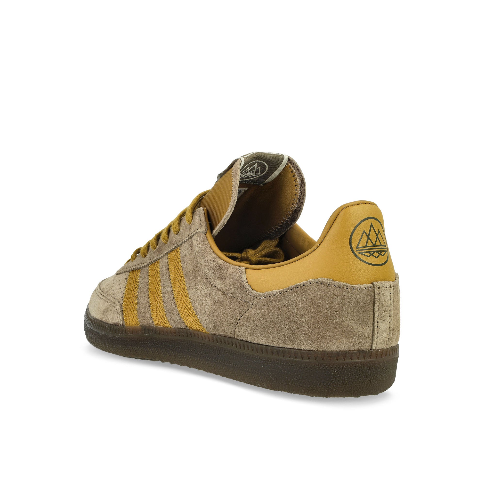 adidas Wimberly SPZL Tech Khaki / Preloved Bronze / Off White Low Top Sneakers Material | Overkill