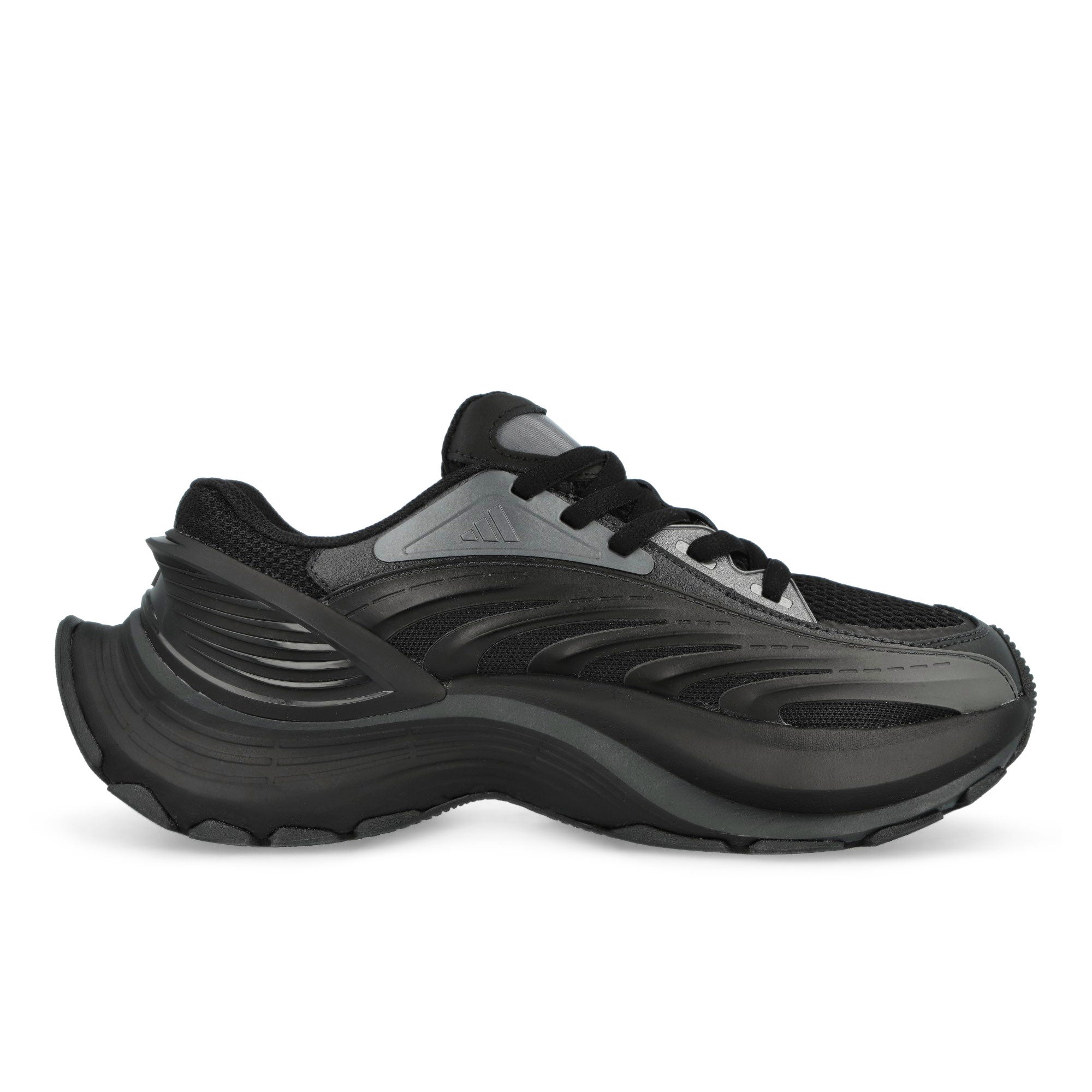 adidas XLG MTW Core Black / Carbon / Silver Metallic Low Top Sneakers JR5383 Silhouette | Overkill