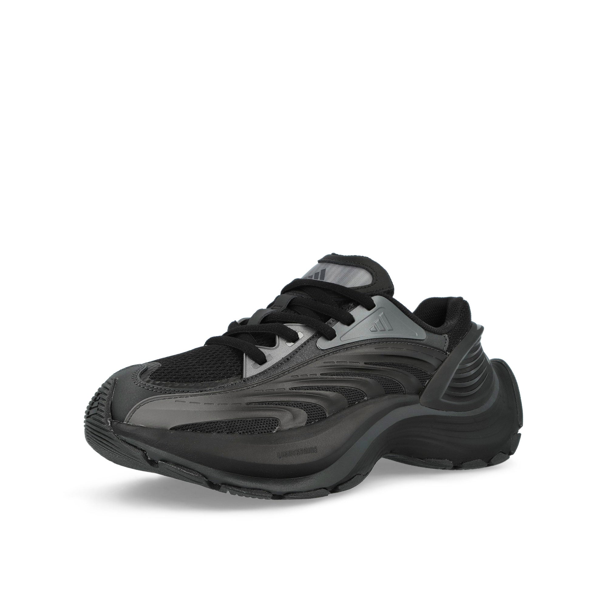 adidas XLG MTW Core Black / Carbon / Silver Metallic Low Top Sneakers JR5383 Close-up | Overkill