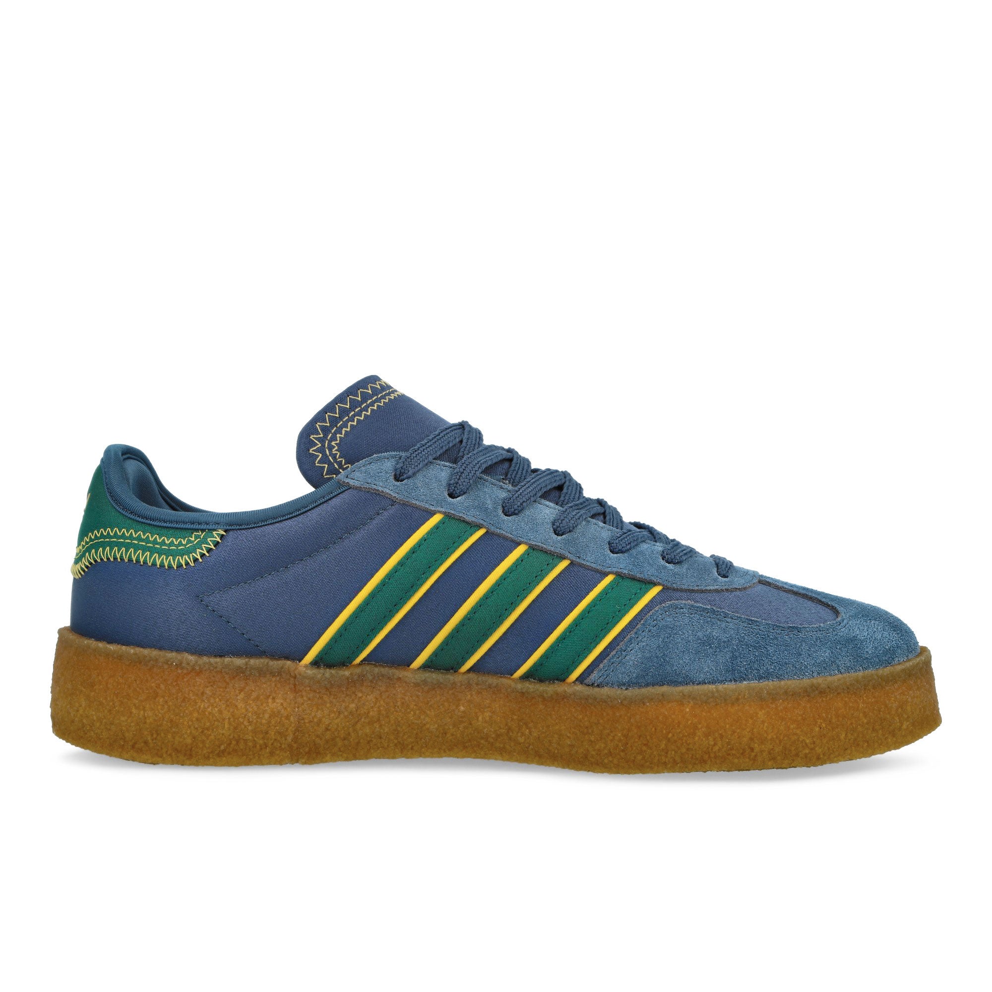 adidas Gazelle S Night Marine / Collegiate Green / Hazy Yellow Low Top Sneakers Silhouette | Overkill