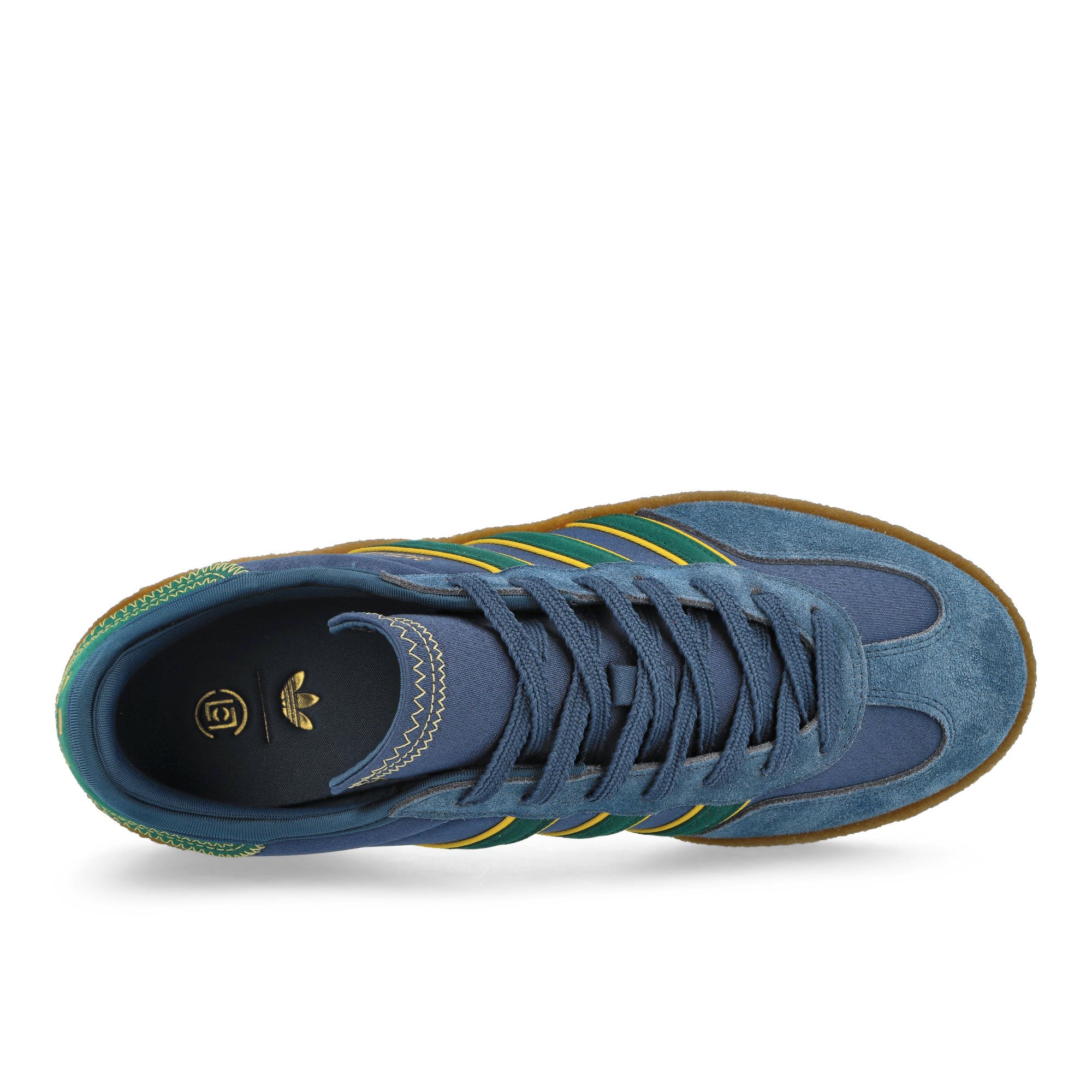 adidas Gazelle S Night Marine / Collegiate Green / Hazy Yellow Low Top Sneakers Detailfoto | Overkill
