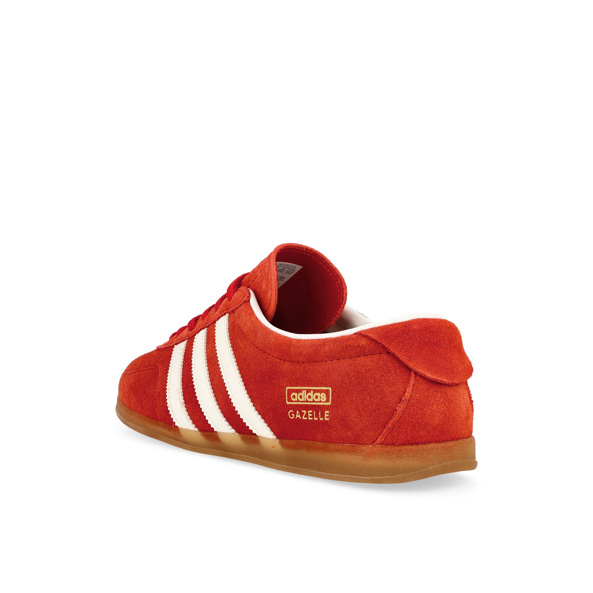 adidas Gazelle Lo Pro W Better Scarlet / Footwear White / Gum Three Low Top Sneakers JR5744 Material | Overkill