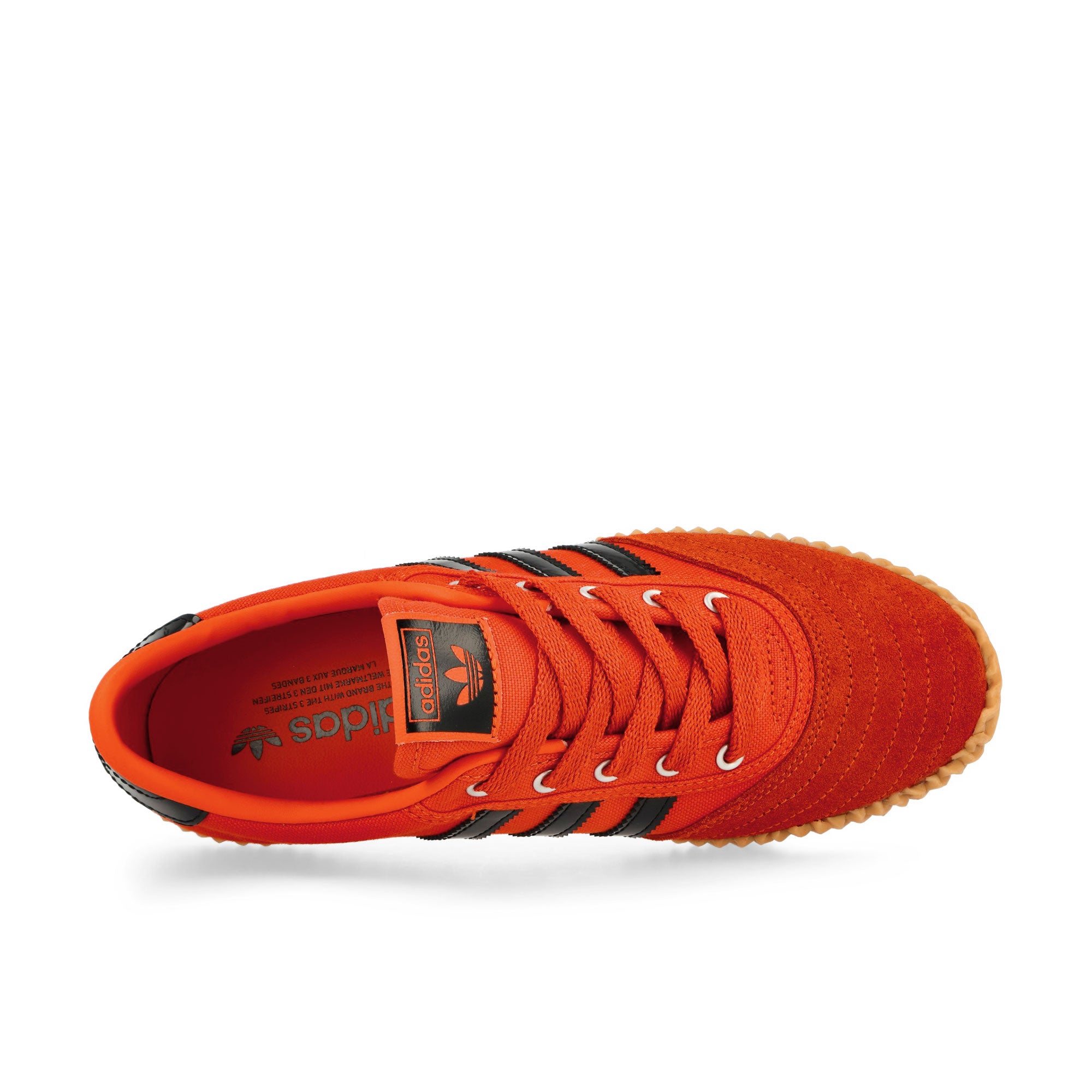 adidas Volley Plimsole W Collegiate Orange / Core Black / Gum One Low Top Sneakers JR5753 Detailfoto | Overkill
