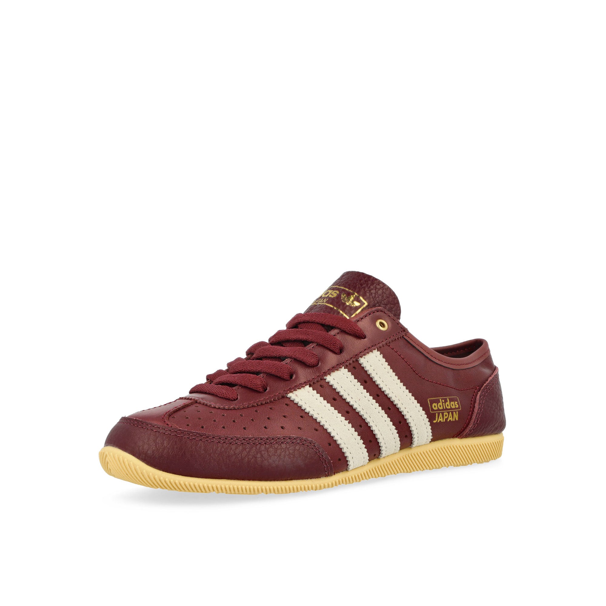 adidas Japan Decon W Shadow Red / Cream White / Orange Tint Low Top Sneakers Close Up | Overkill