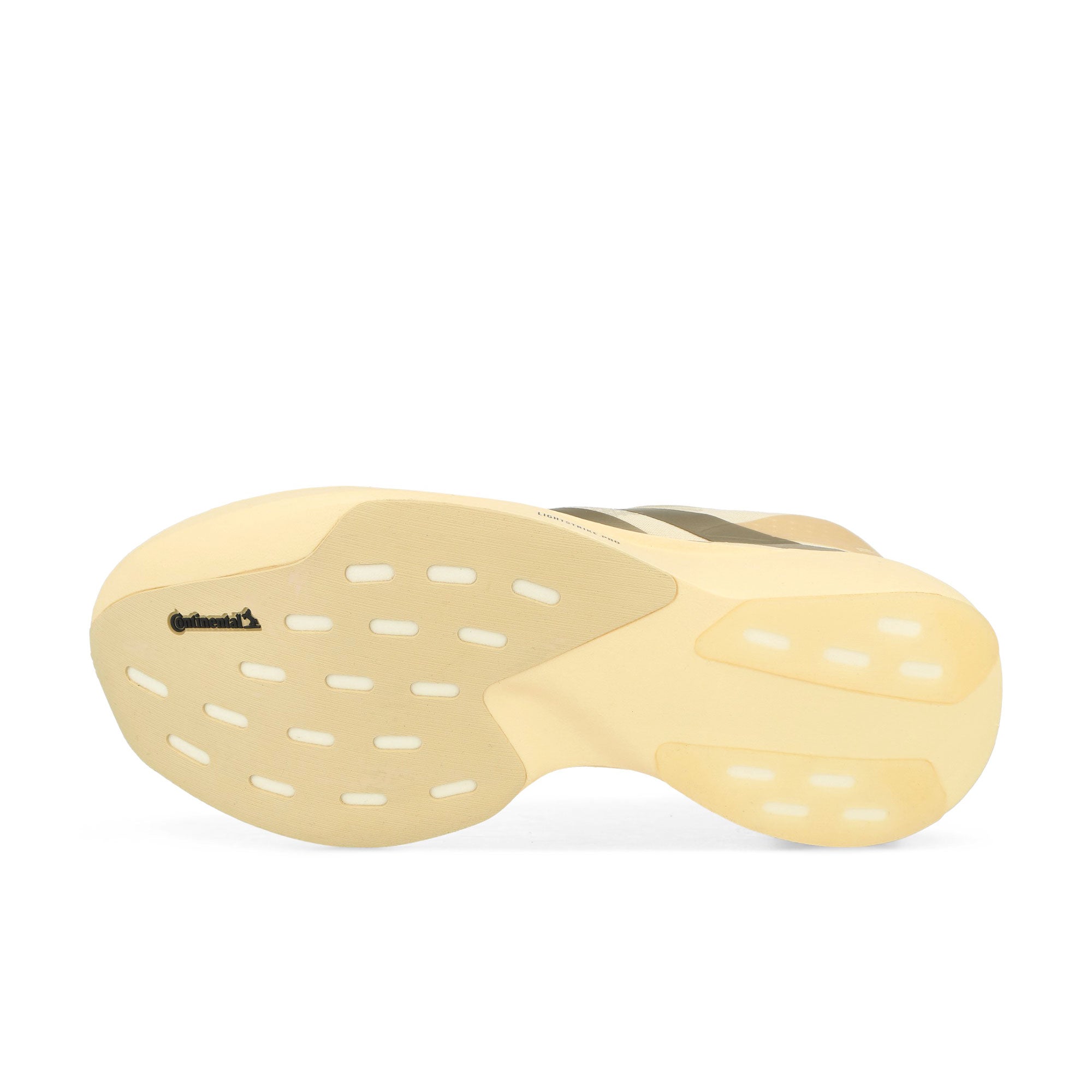 adidas adizero Evo SL W Wonder White / Cyber Metallic / Warm Vanilla Low Top Sneakers Detail View 1 | Overkill