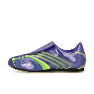 adidas Taekwondo F50 W Purple Rush / Lucid Lemon / Team Royal Blue Low Top Sneakers JR6025 | Overkill