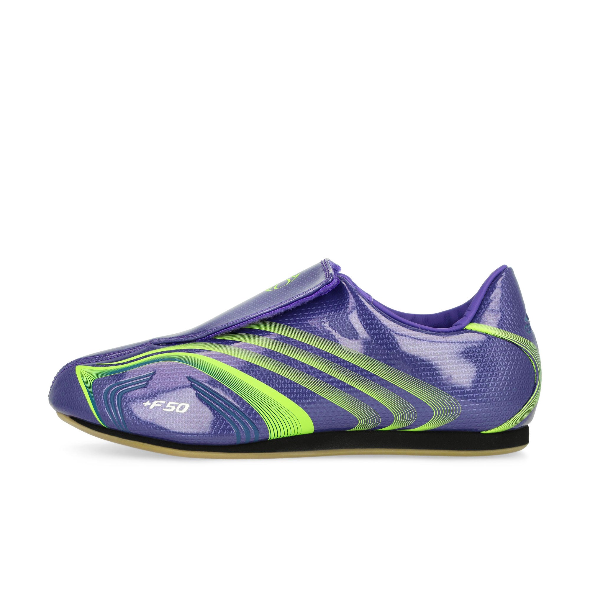 adidas Taekwondo F50 W Purple Rush / Lucid Lemon / Team Royal Blue Low Top Sneakers JR6025 | Overkill