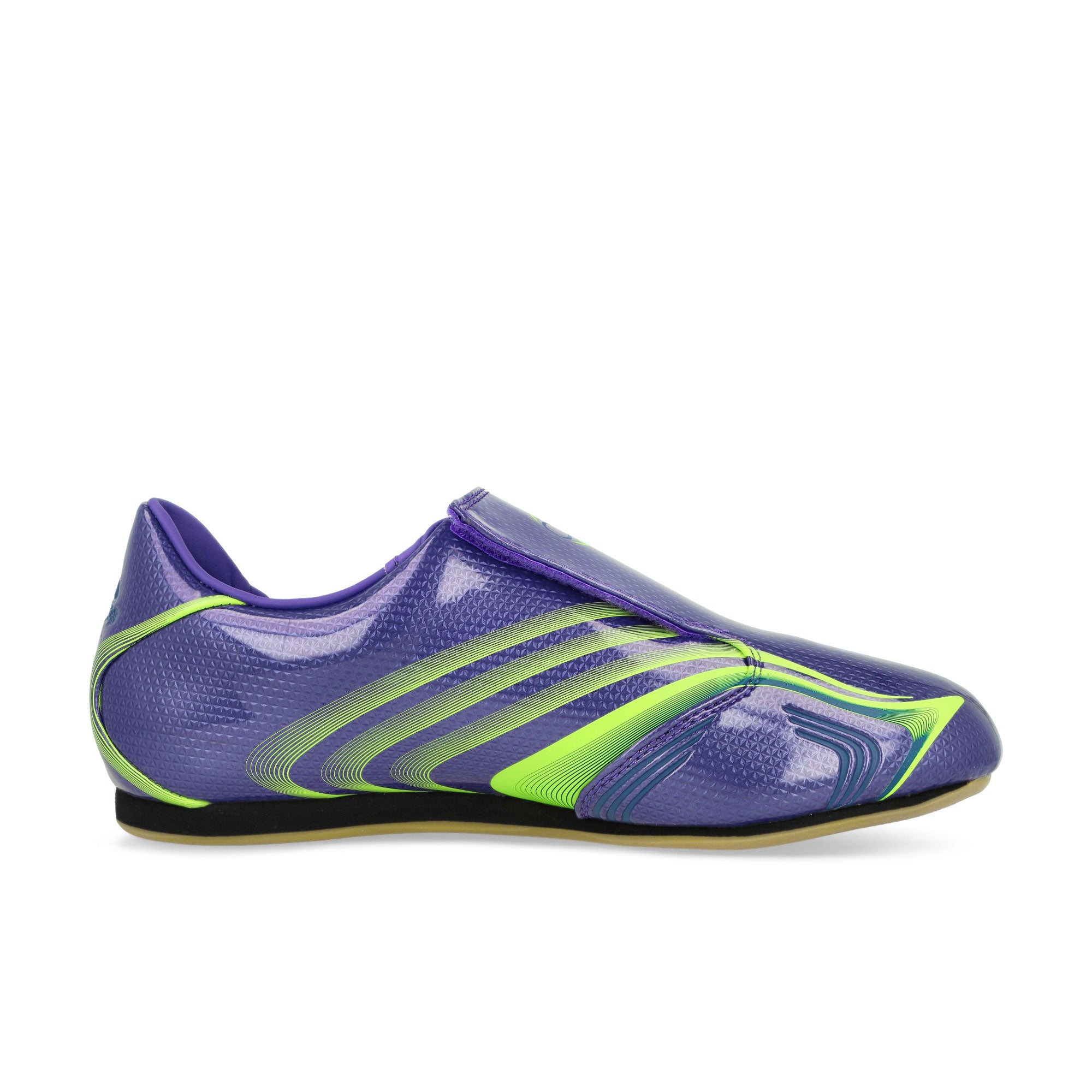 adidas Taekwondo F50 W Purple Rush / Lucid Lemon / Team Royal Blue Low Top Sneakers Silhouette | Overkill