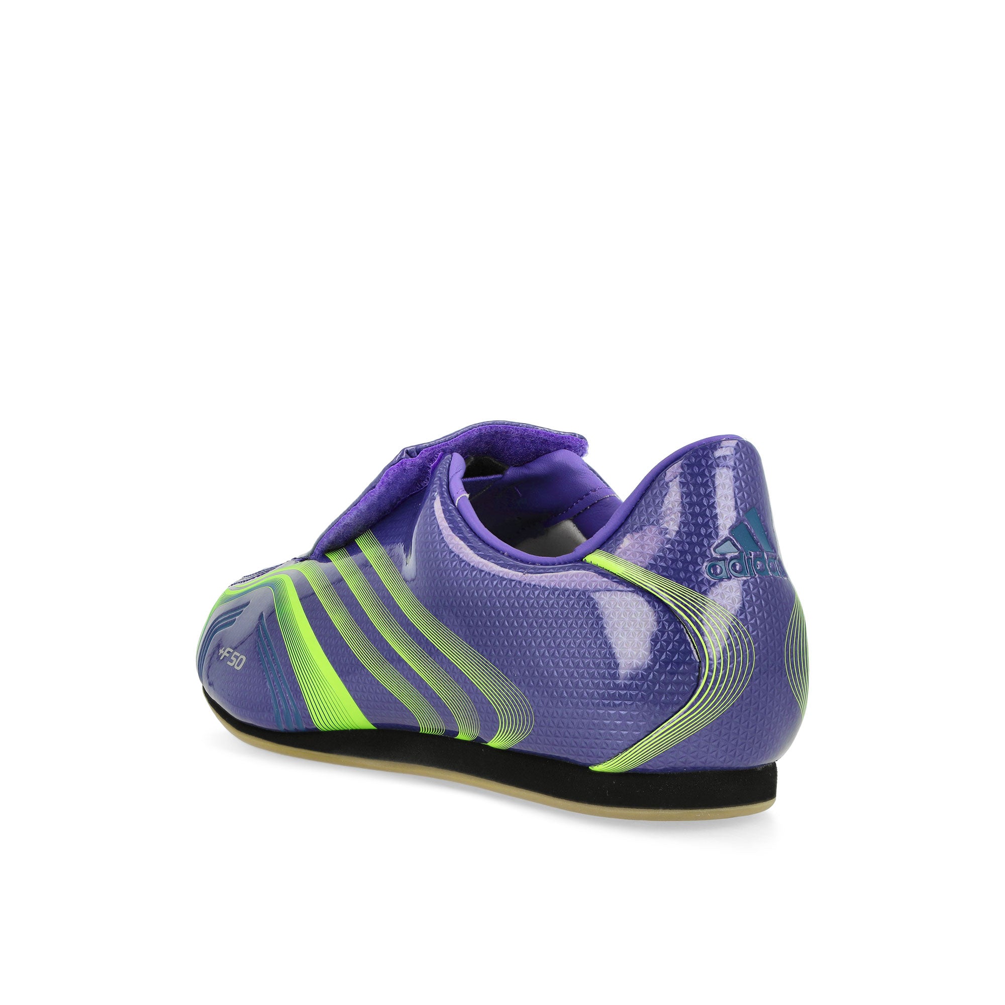 adidas Taekwondo F50 W Purple Rush / Lucid Lemon / Team Royal Blue Low Top Sneakers Material | Overkill