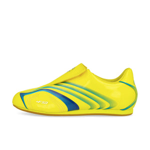 adidas Taekwondo F50 W Bright Yellow / Bright Blue / Team Royal Blue Low Top Sneakers JR6026 | Overkill