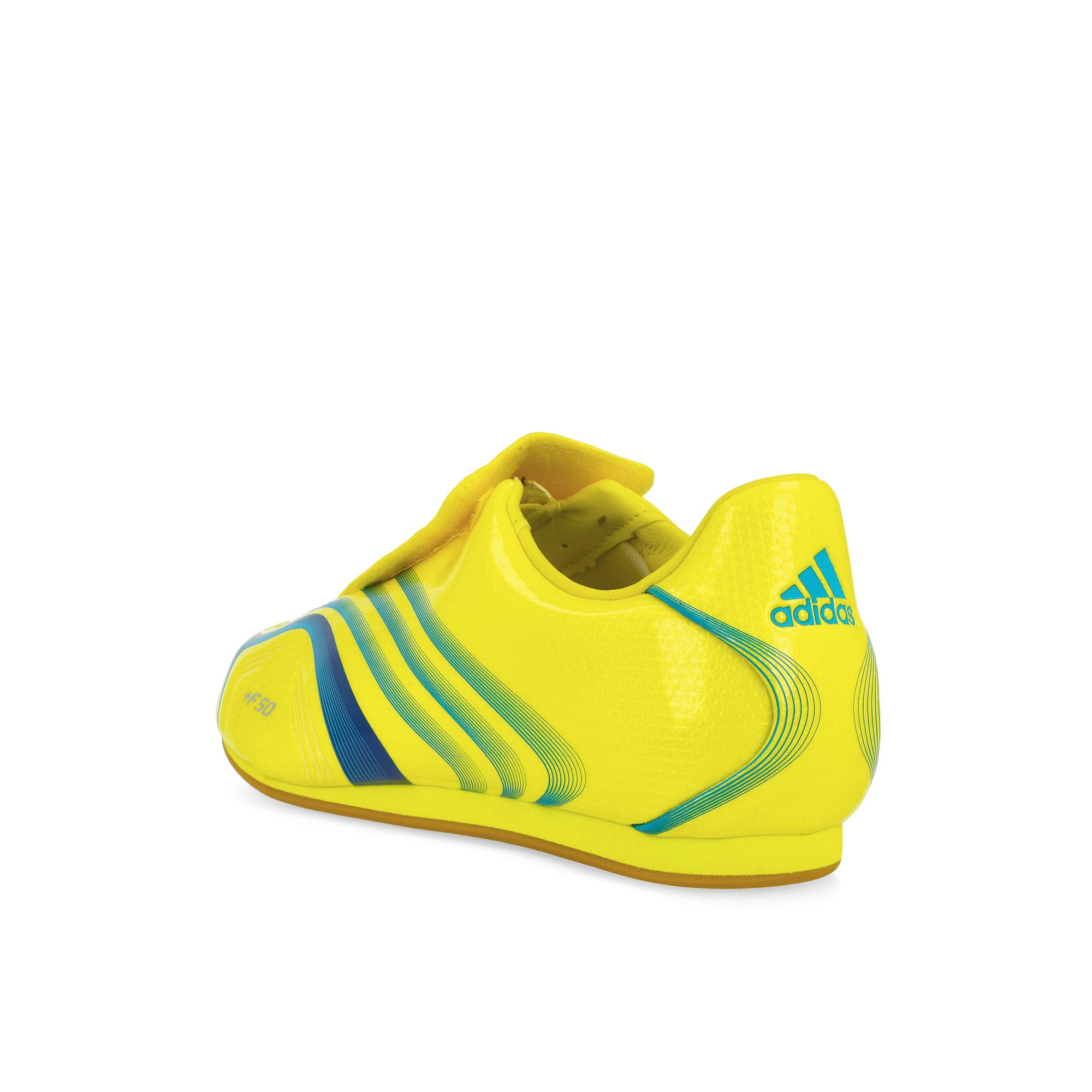 adidas Taekwondo F50 W Bright Yellow / Bright Blue / Team Royal Blue Low Top Sneakers Material | Overkill