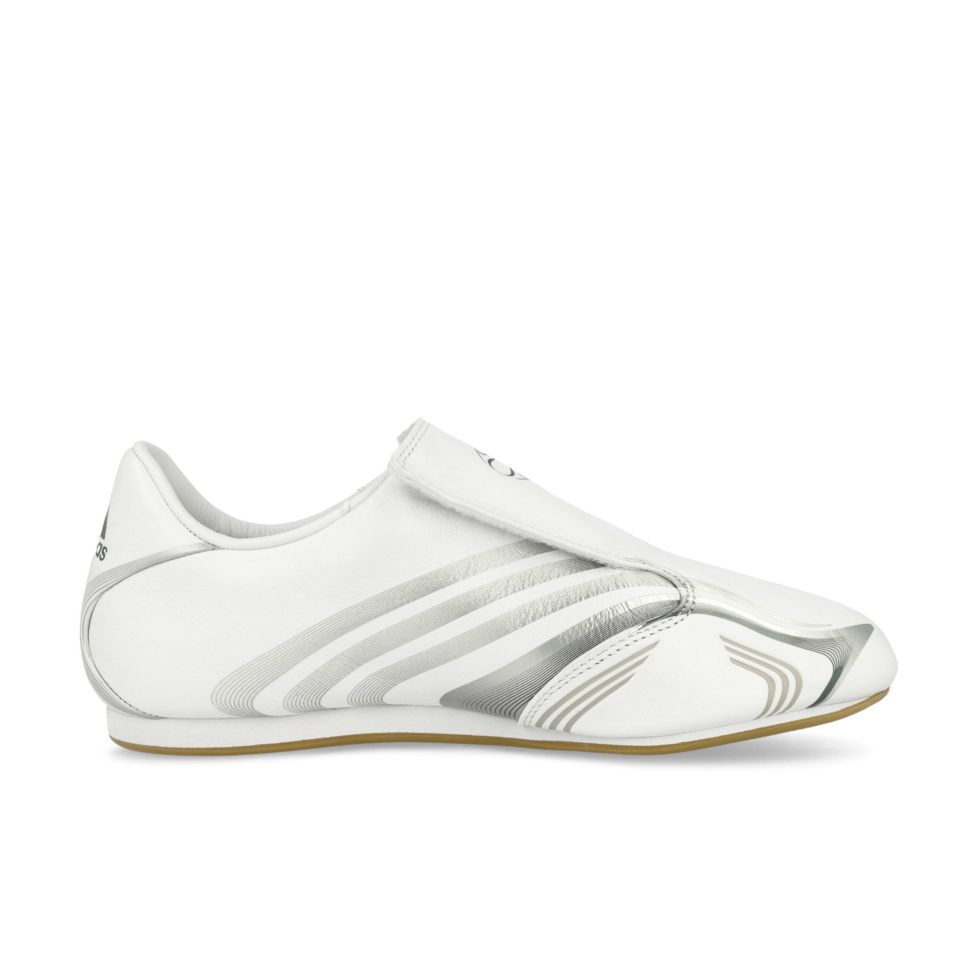 adidas Taekwondo F50 W Footwear White / Silver Metallic / Iron Metallic Low Top Sneakers JR6404 Silhouette | Overkill