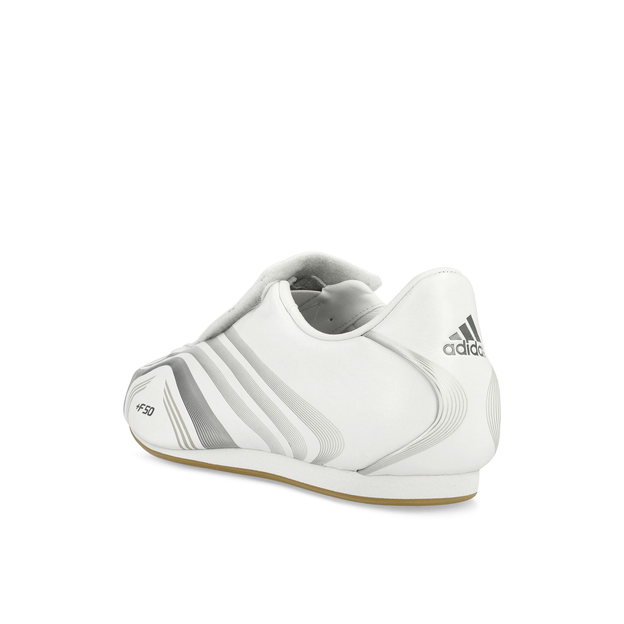 adidas Taekwondo F50 W Footwear White / Silver Metallic / Iron Metallic Low Top Sneakers JR6404 Material | Overkill