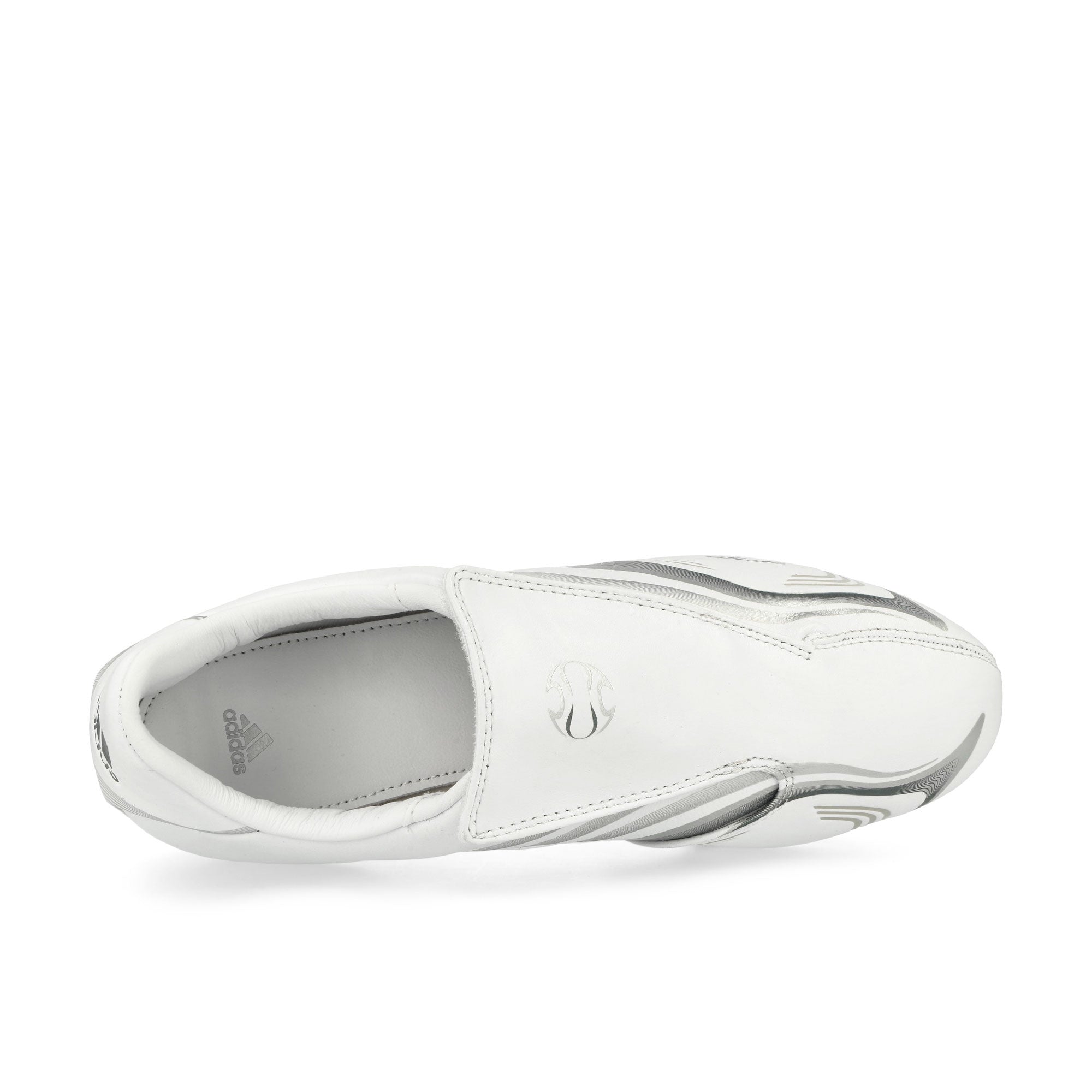 adidas Taekwondo F50 W Footwear White / Silver Metallic / Iron Metallic Low Top Sneakers JR6404 Detailfoto | Overkill