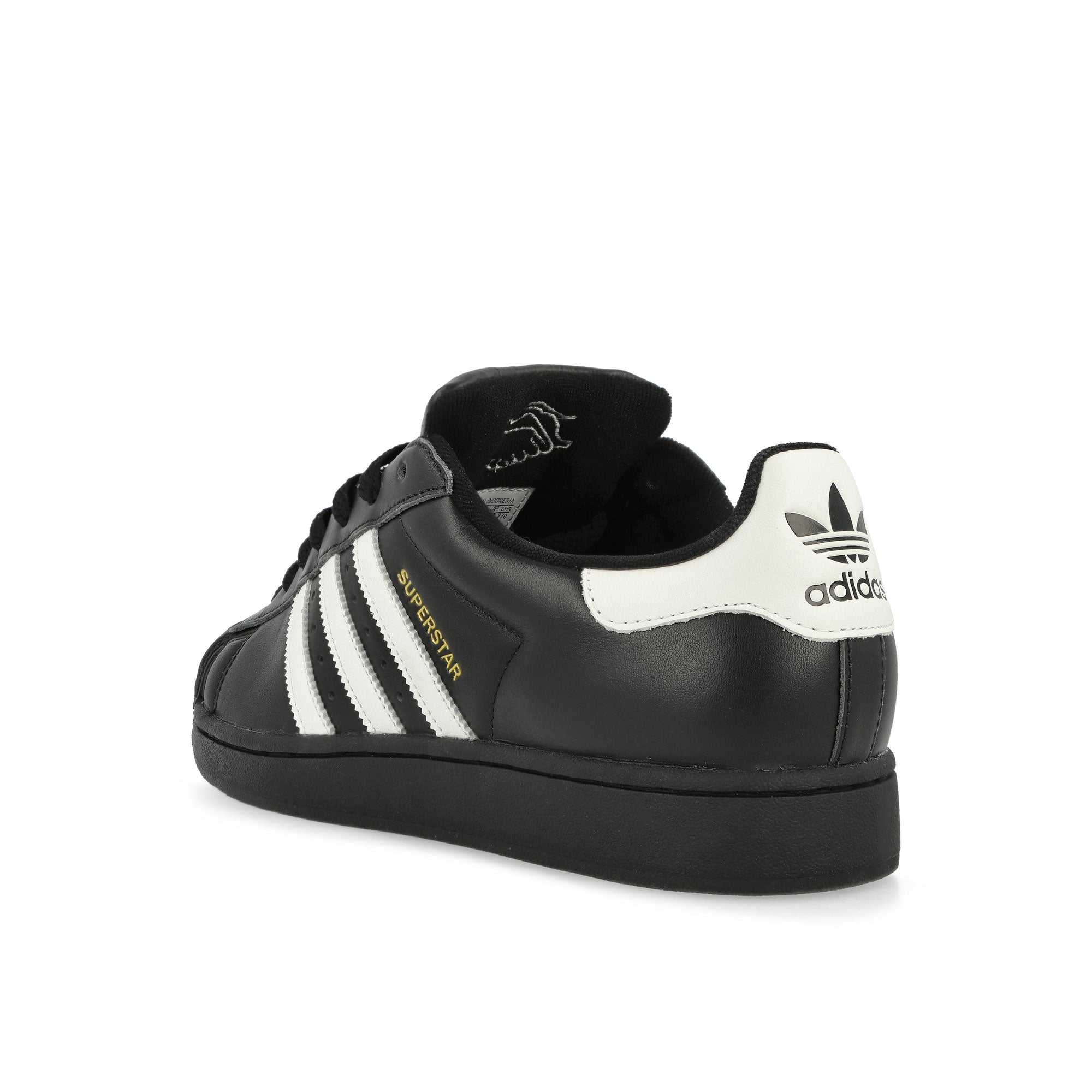 Beams x adidas Superstar Core Black / Footwear White / Gold Metallic Low Top Sneaker JR6484 Material | Overkill