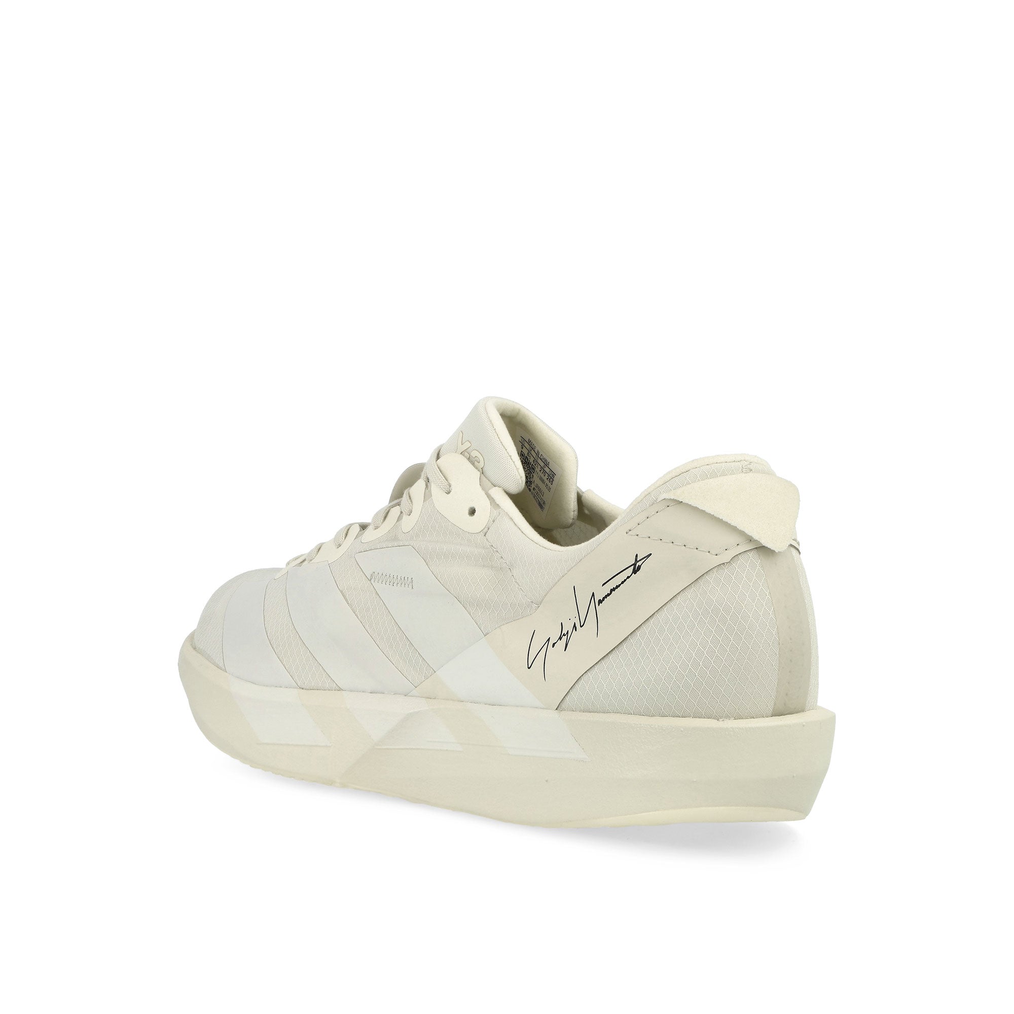 Y-3 Adios 9 Orbit Grey / Orbit Grey / Black Low Top Sneakers JR6653 Close-up | Overkill