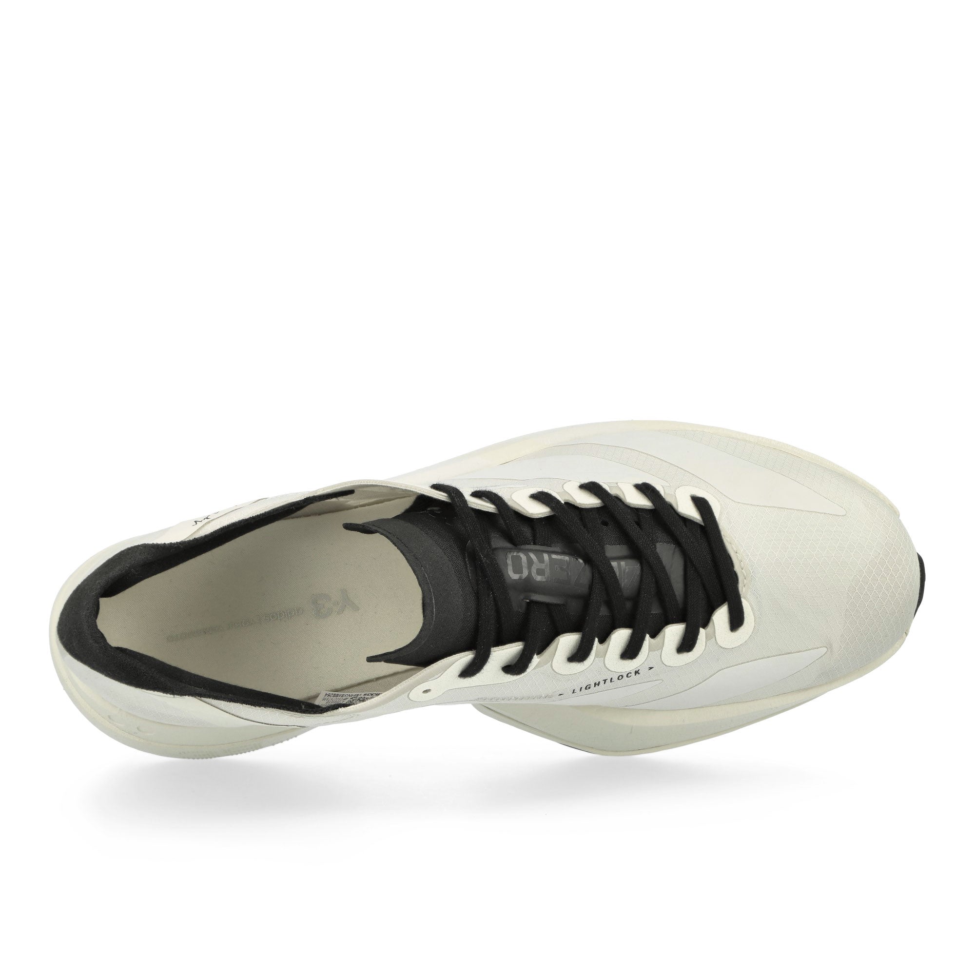Y-3 Adizero Adios Pro 4 Orbit Grey / Orbit Grey / Black Low Top Sneakers Detail View 1 | Overkill