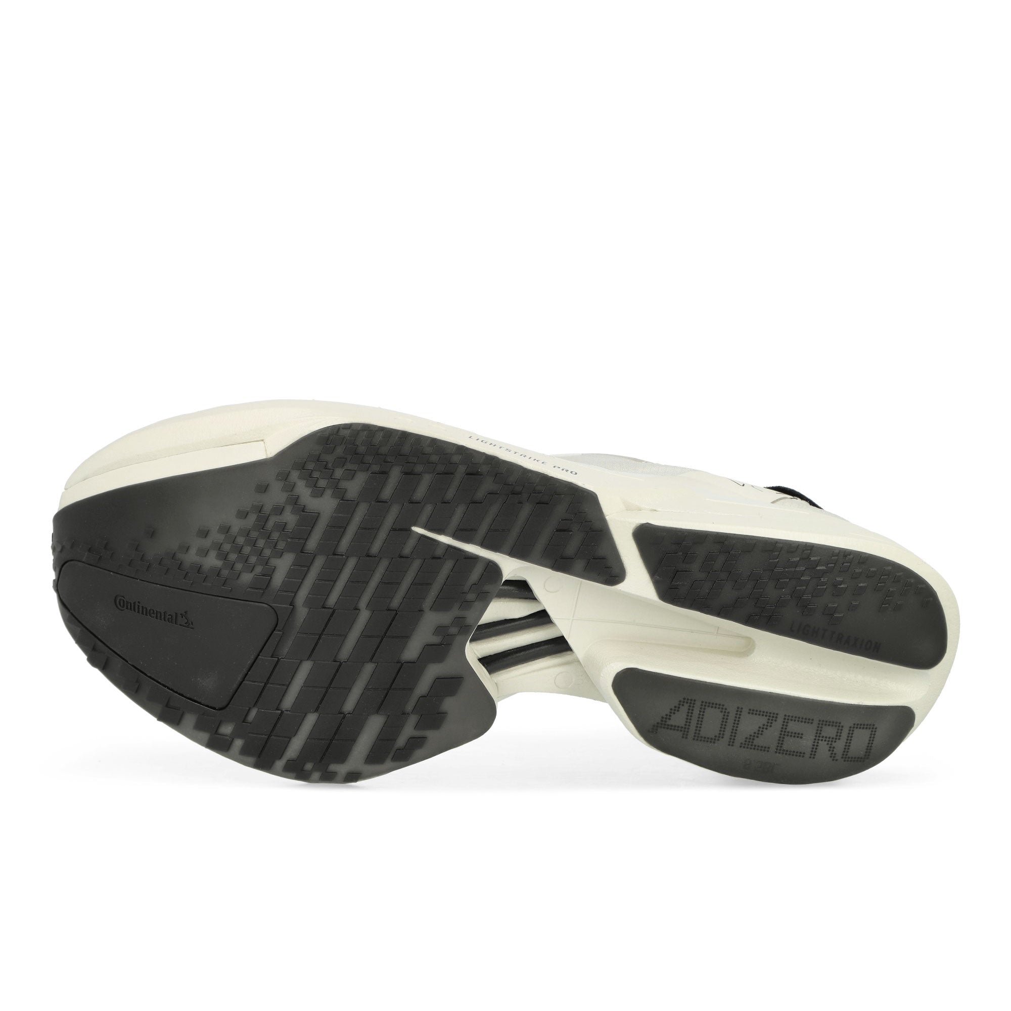 Y-3 Adizero Adios Pro 4 Orbit Grey / Orbit Grey / Black Low Top Sneakers Detail View 2 | Overkill