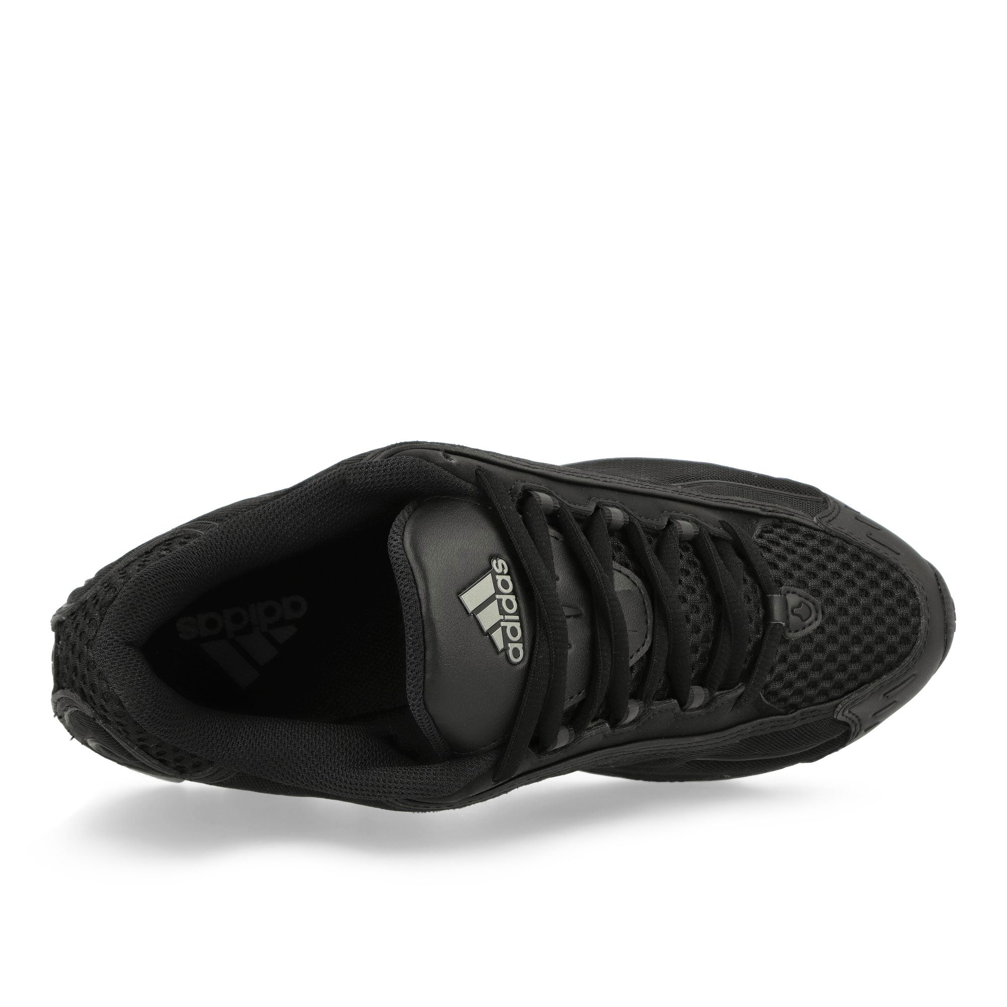 adidas Megaride O1 Core Black / Core Black / Iron Metallic Low Top Sneakers JR6937 Detailfoto | Overkill
