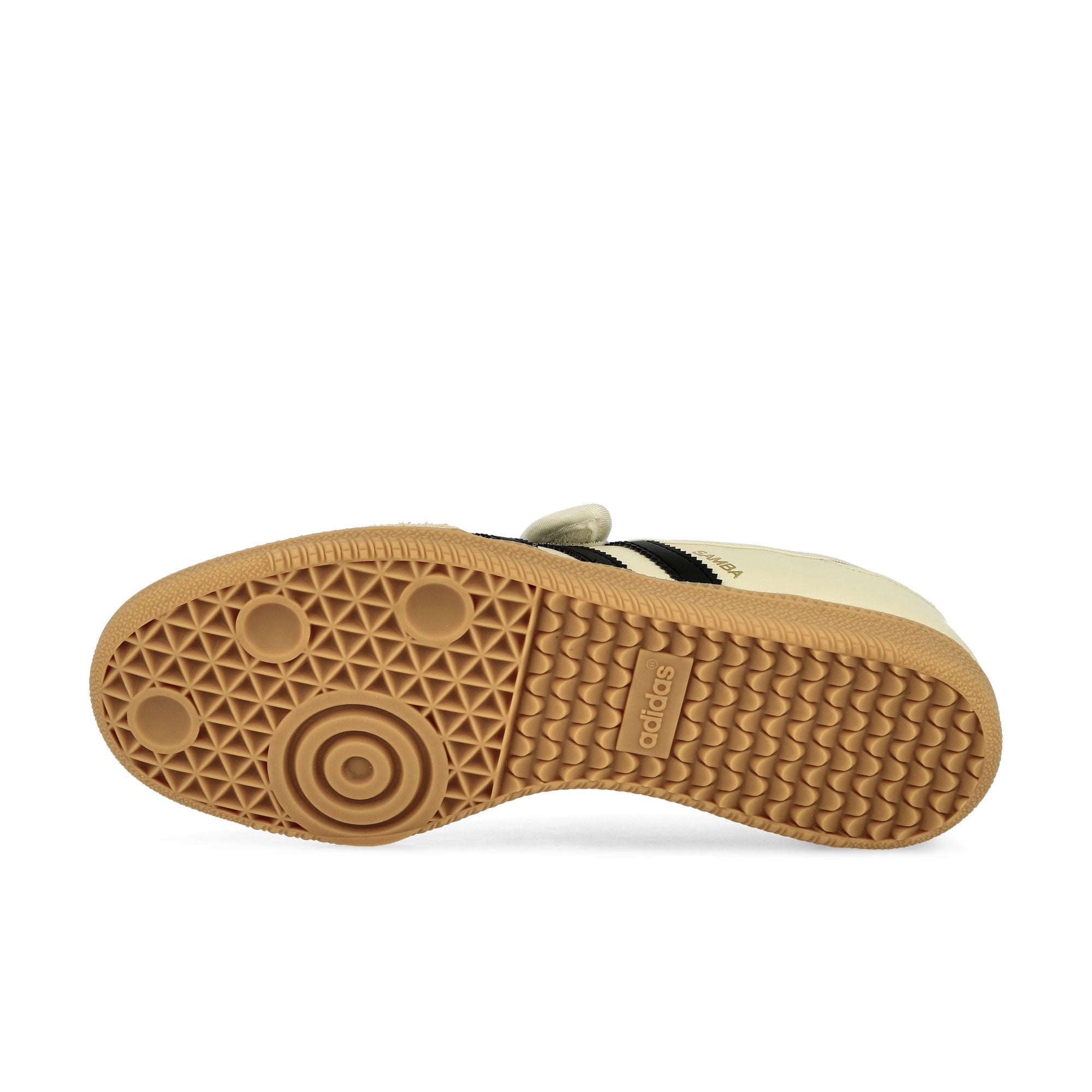 adidas Samba Jane W Cream White / Gum 3 / Core Black Low Top Sneakers JR7338 Detail View 1 | Overkill