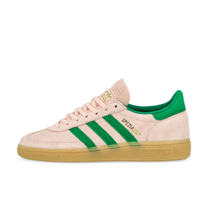 adidas Handball Spezial W Clear Pink / Green / Gold Metallic Low Top Sneakers JR7347 | Overkill