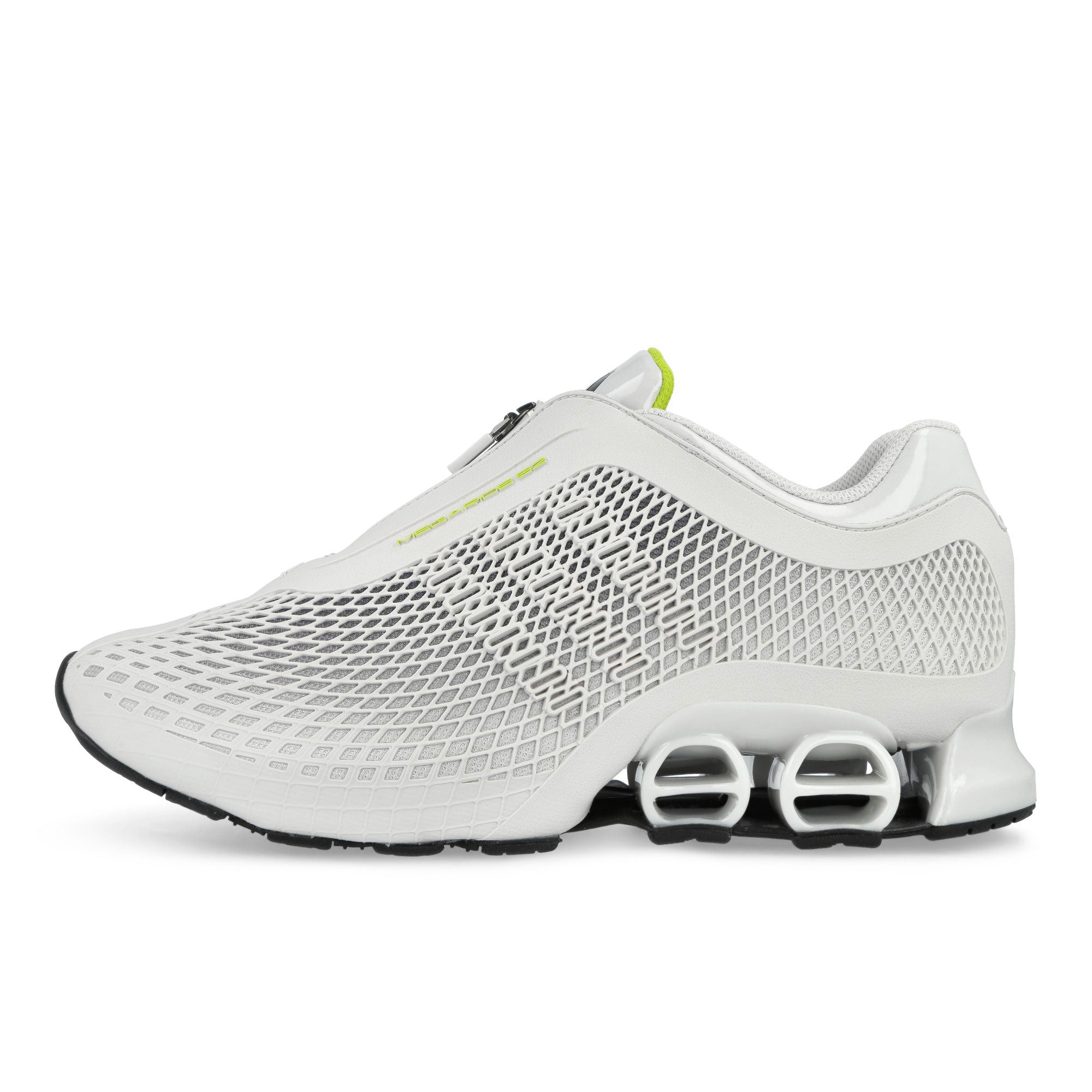 adidas Megaride S2 Crystal White / Crystal White / Semi Solar Yellow Low Top Sneakers JR7537 | Overkill