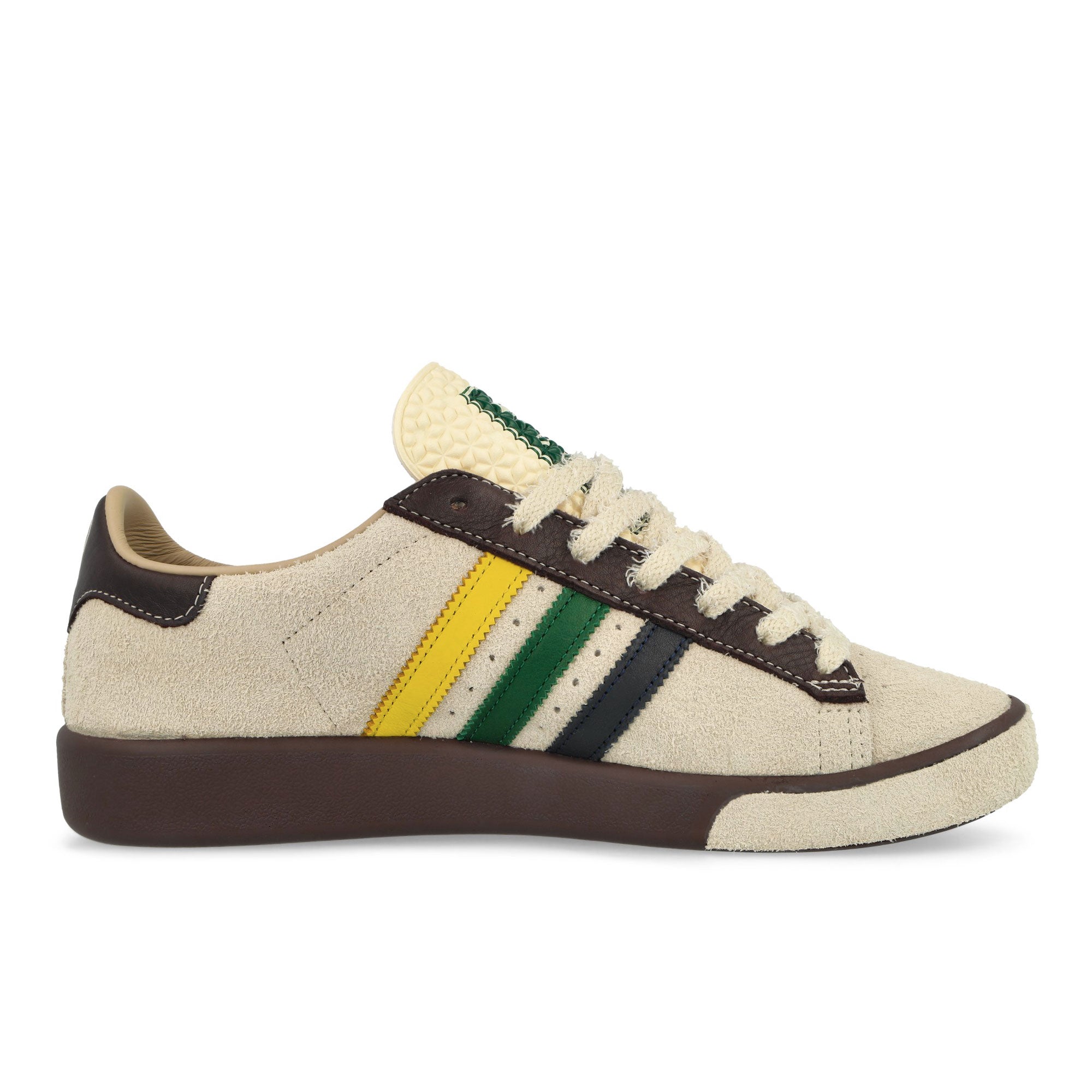 adidas Forest Hills Cream White / Pantone / Night Red Low Top Sneakers Silhouette | Overkill