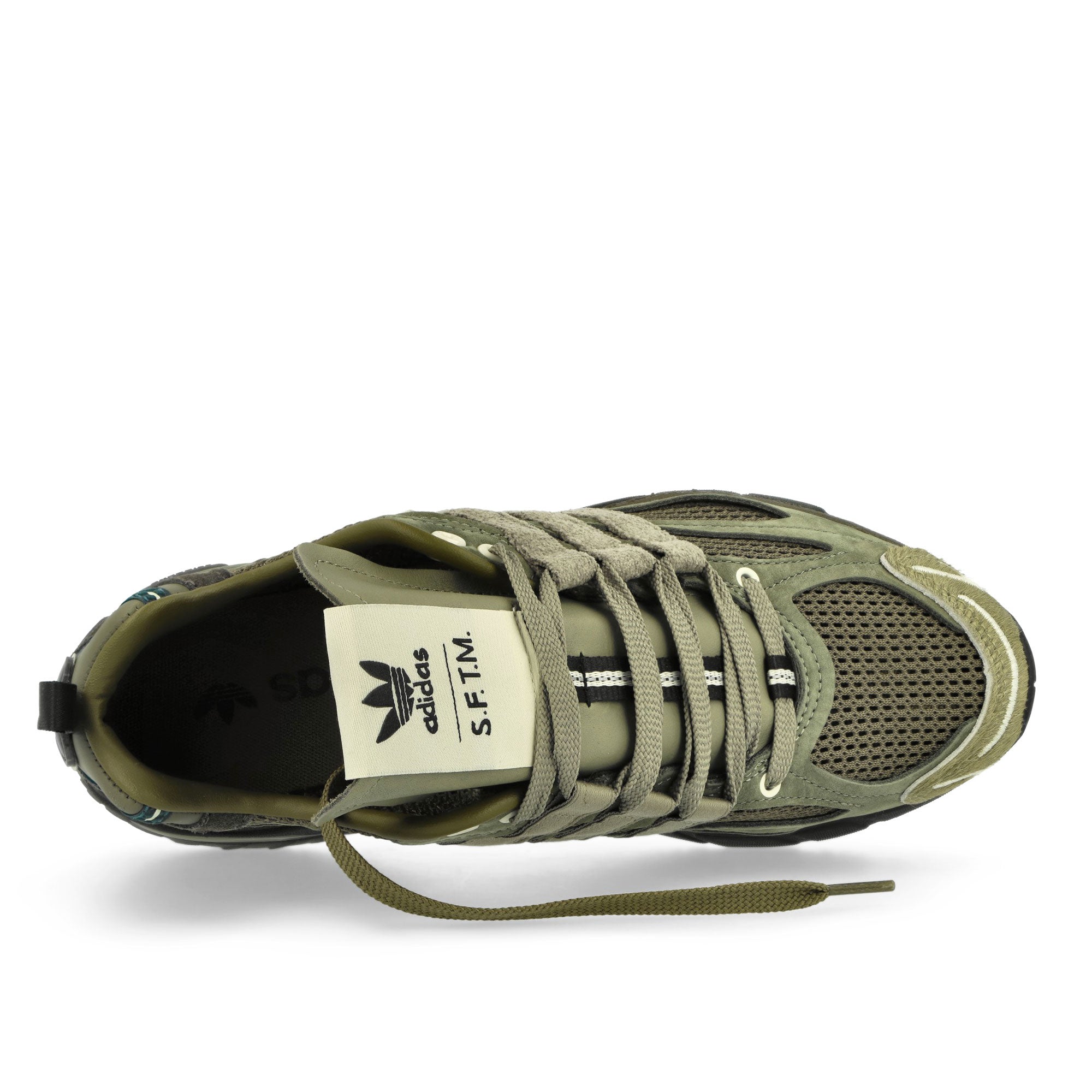 adidas Adistar Cushion Branch / Shadow Green / Night Cargo Low Top Sneakers Detailfoto | Overkill
