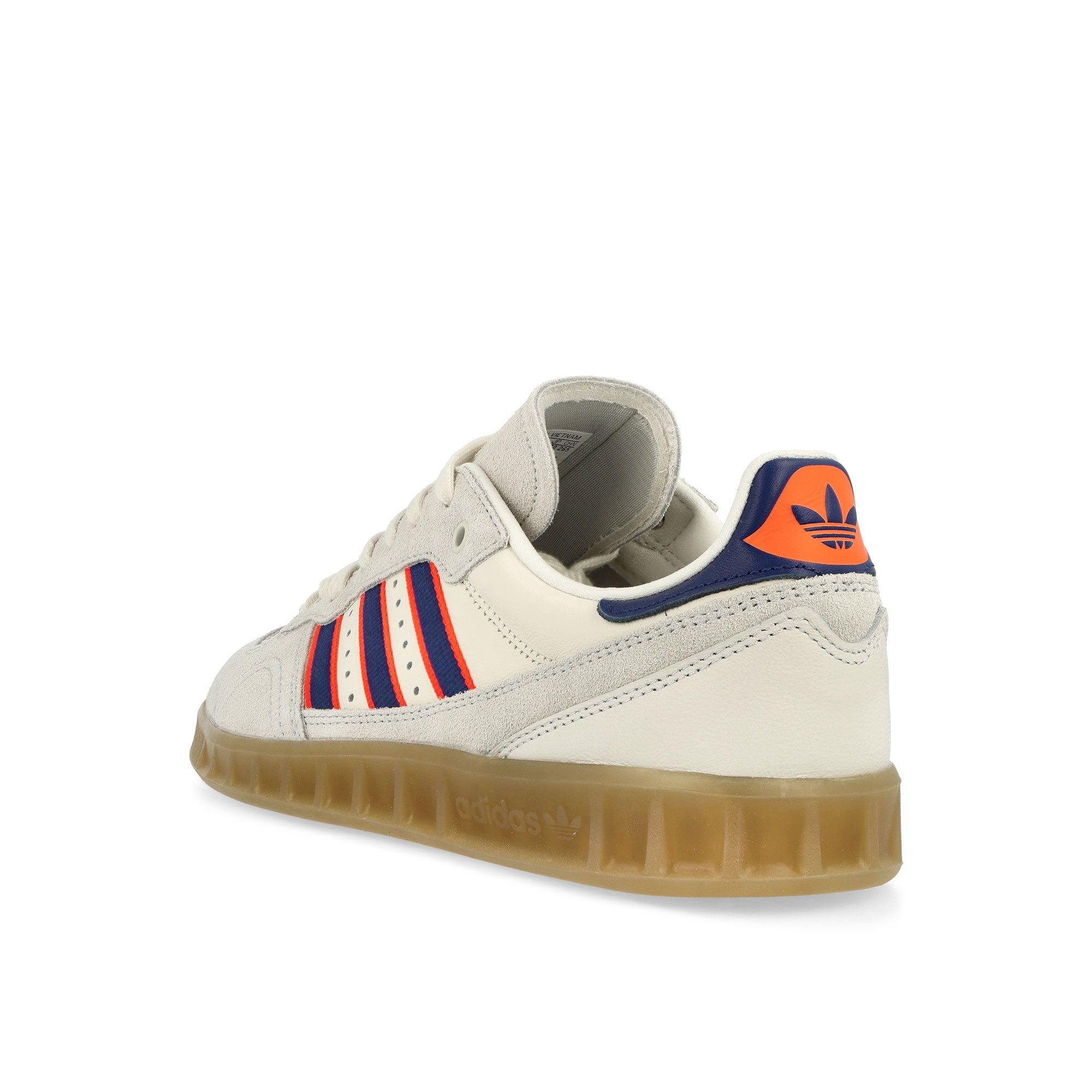 adidas Handball Top RM Crystal White / Victory Blue / Solar Red Low Top Sneaker JR8369 Material | Overkill
