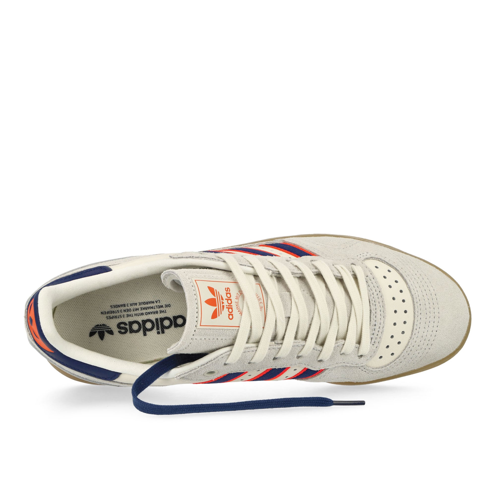 adidas Handball Top RM Crystal White / Victory Blue / Solar Red Low Top Sneaker JR8369 Detailfoto | Overkill
