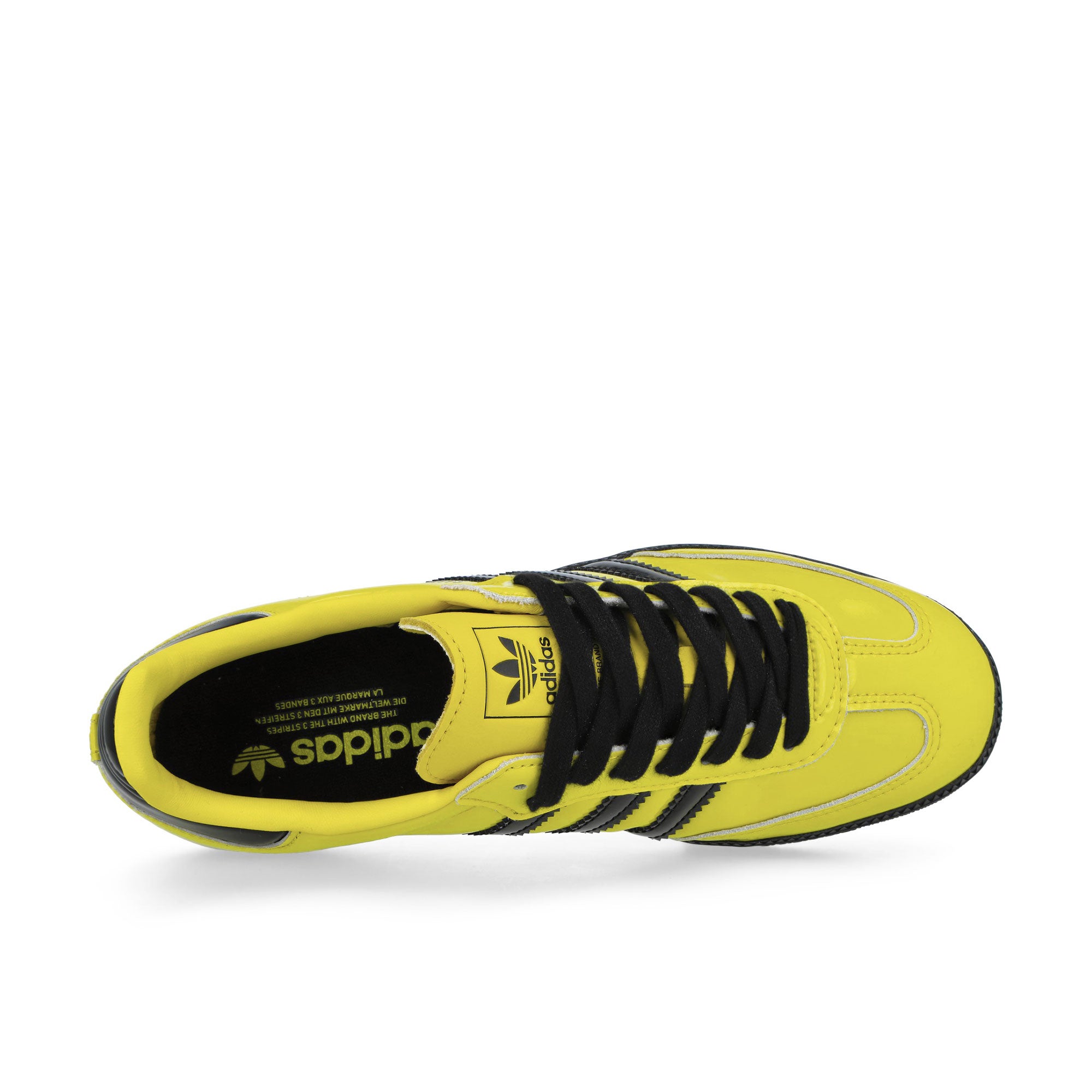 adidas Samba OG W Yellow / Core Black / Silver Metallic Low Top Sneakers JR8749 Detailfoto | Overkill