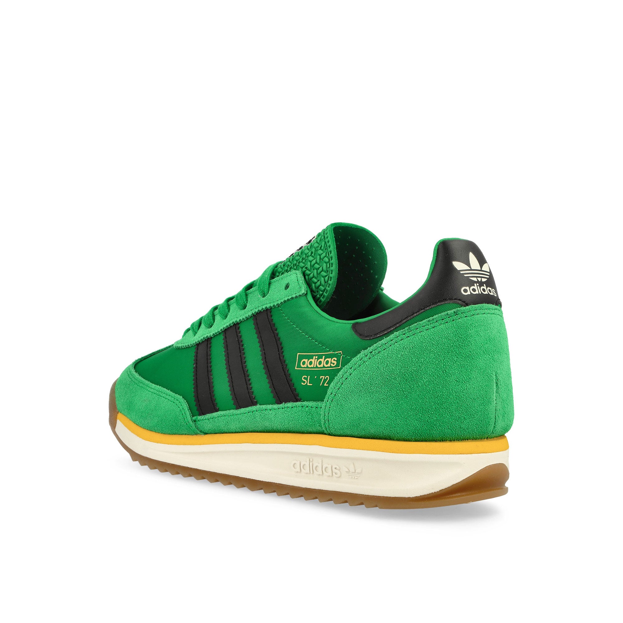 adidas SL 72 RS Green / Off White / Crew Yellow Low Top Sneakers Material | Overkill