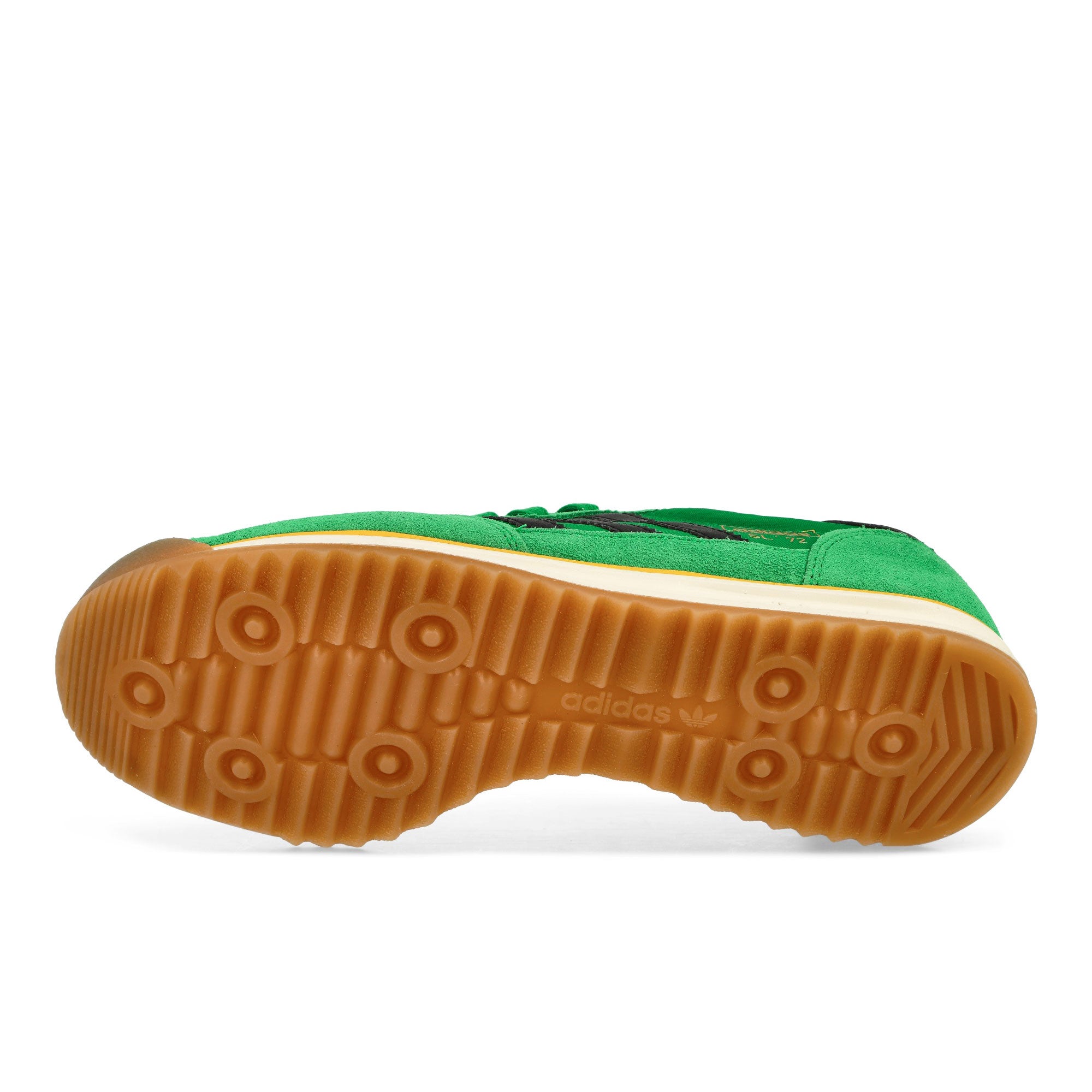 adidas SL 72 RS Green / Off White / Crew Yellow Low Top Sneakers Detail View 1 | Overkill