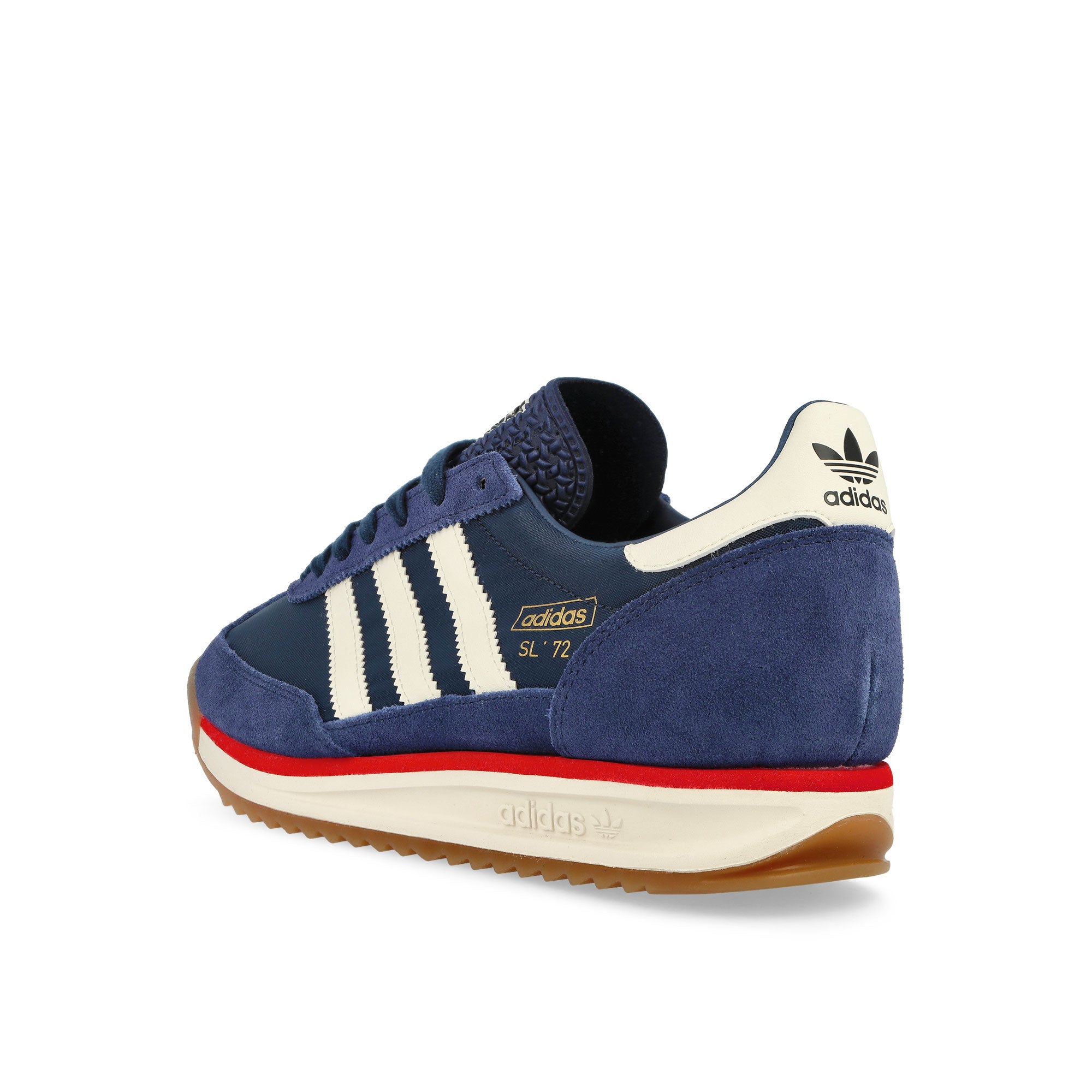 adidas SL 72 RS Dark Blue / Off White / Red Low Top Sneakers Material | Overkill