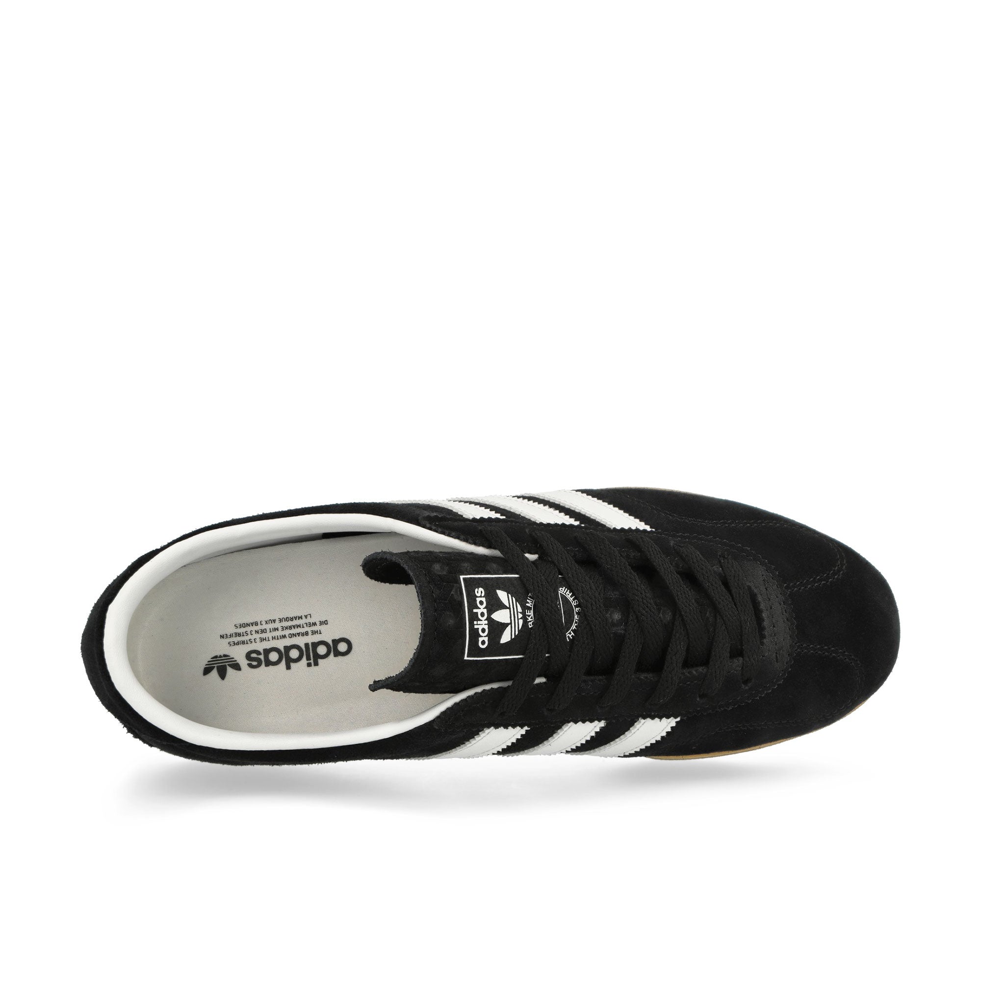 adidas Gazelle Lo Pro W Core Black / Footwear White / Gum Three Low Top Sneakers JR8886 Detailfoto | Overkill