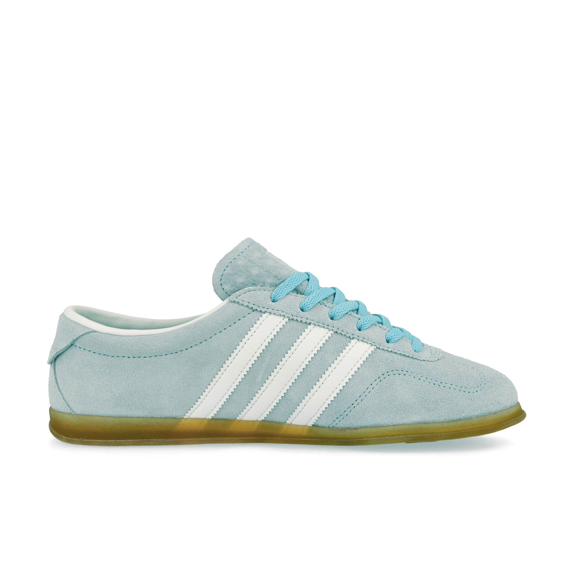 adidas Gazelle Lo Pro W Clear Sky / Footwear White / Gum 3 Low Top Sneakers Silhouette | Overkill