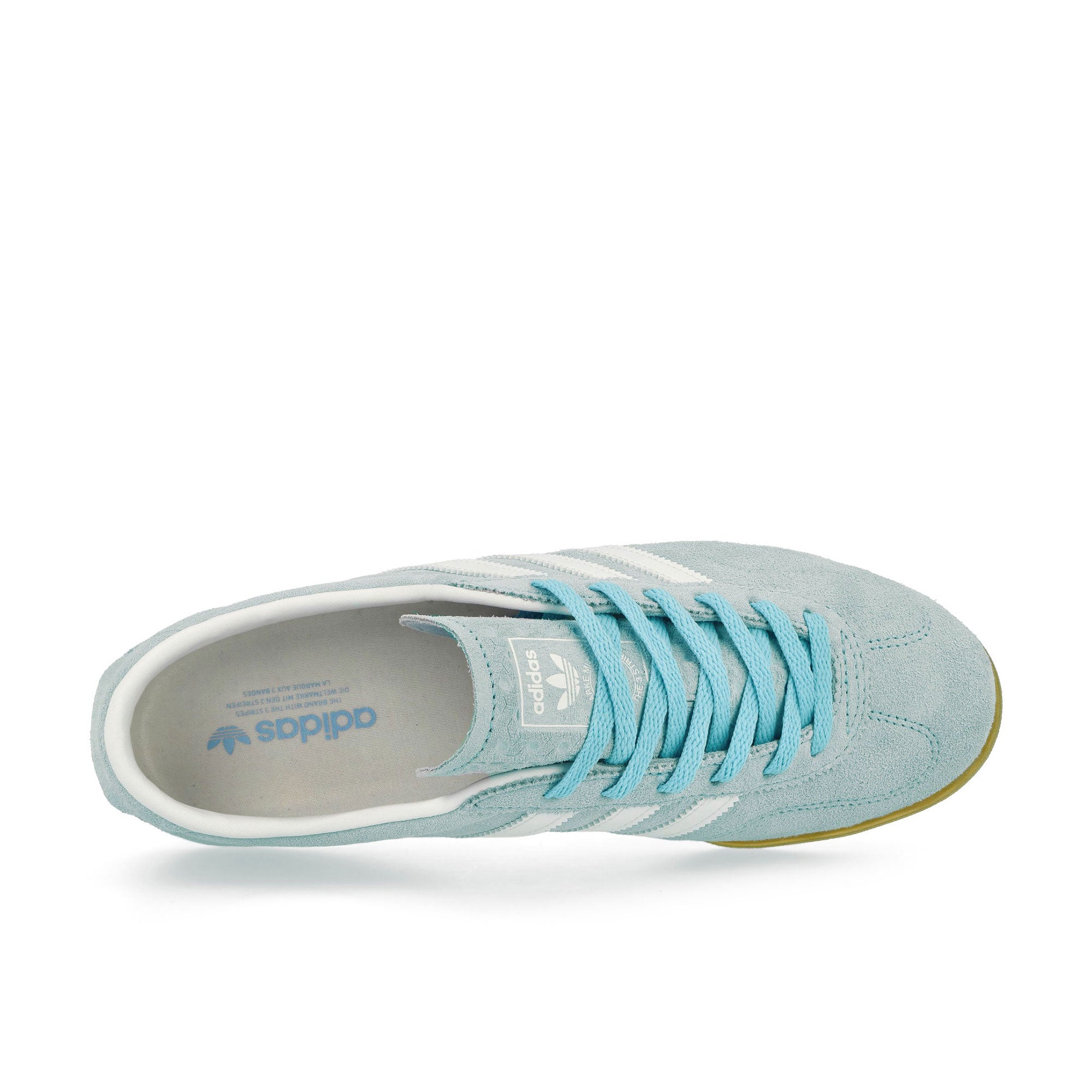 adidas Gazelle Lo Pro W Clear Sky / Footwear White / Gum 3 Low Top Sneakers Detailfoto | Overkill