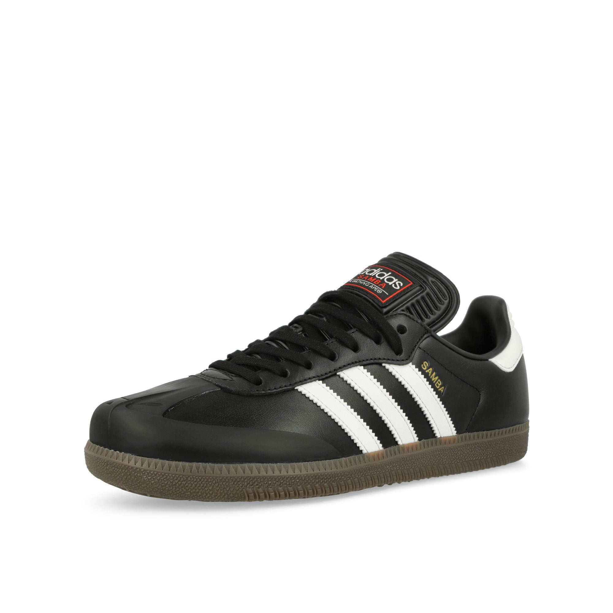 adidas Samba Core Black / Footwear White / Gum 5 Low Top Sneakers JR9246 Detail View 1 | Overkill