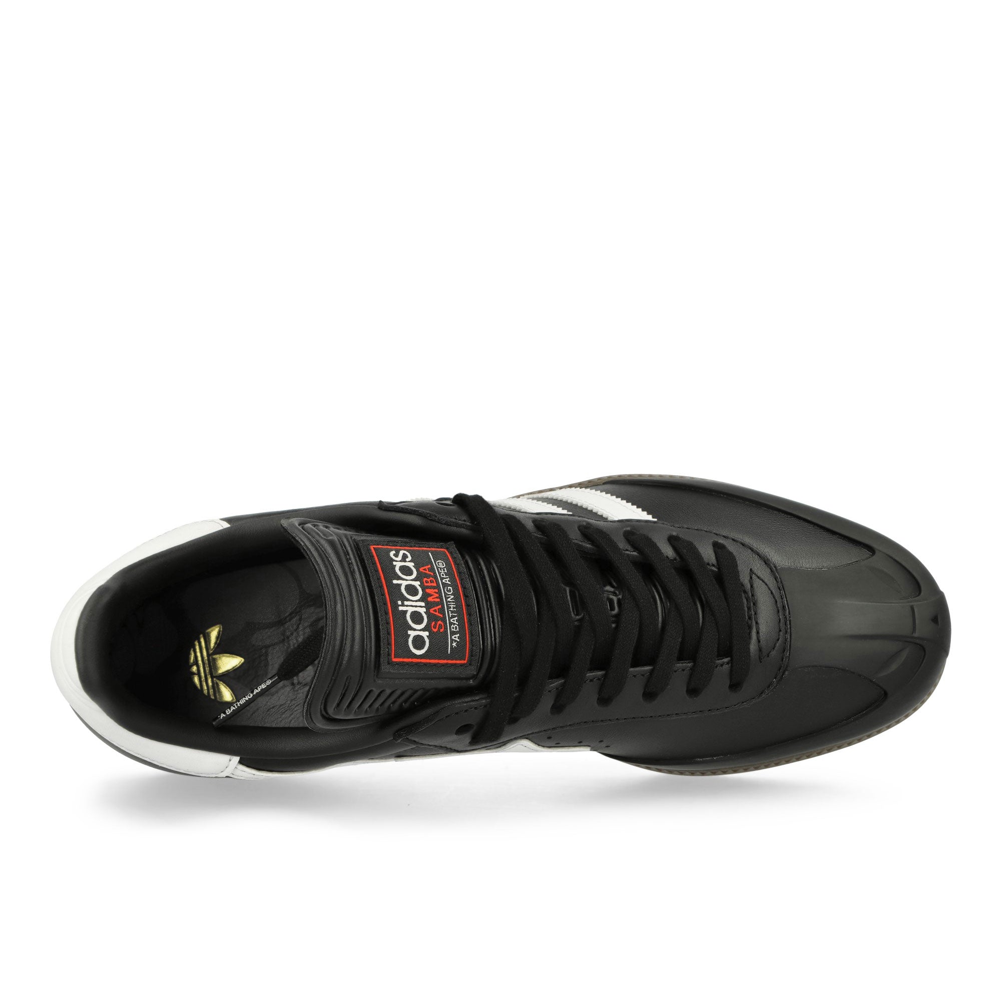 adidas Samba Core Black / Footwear White / Gum 5 Low Top Sneakers JR9246 Detail View 2 | Overkill