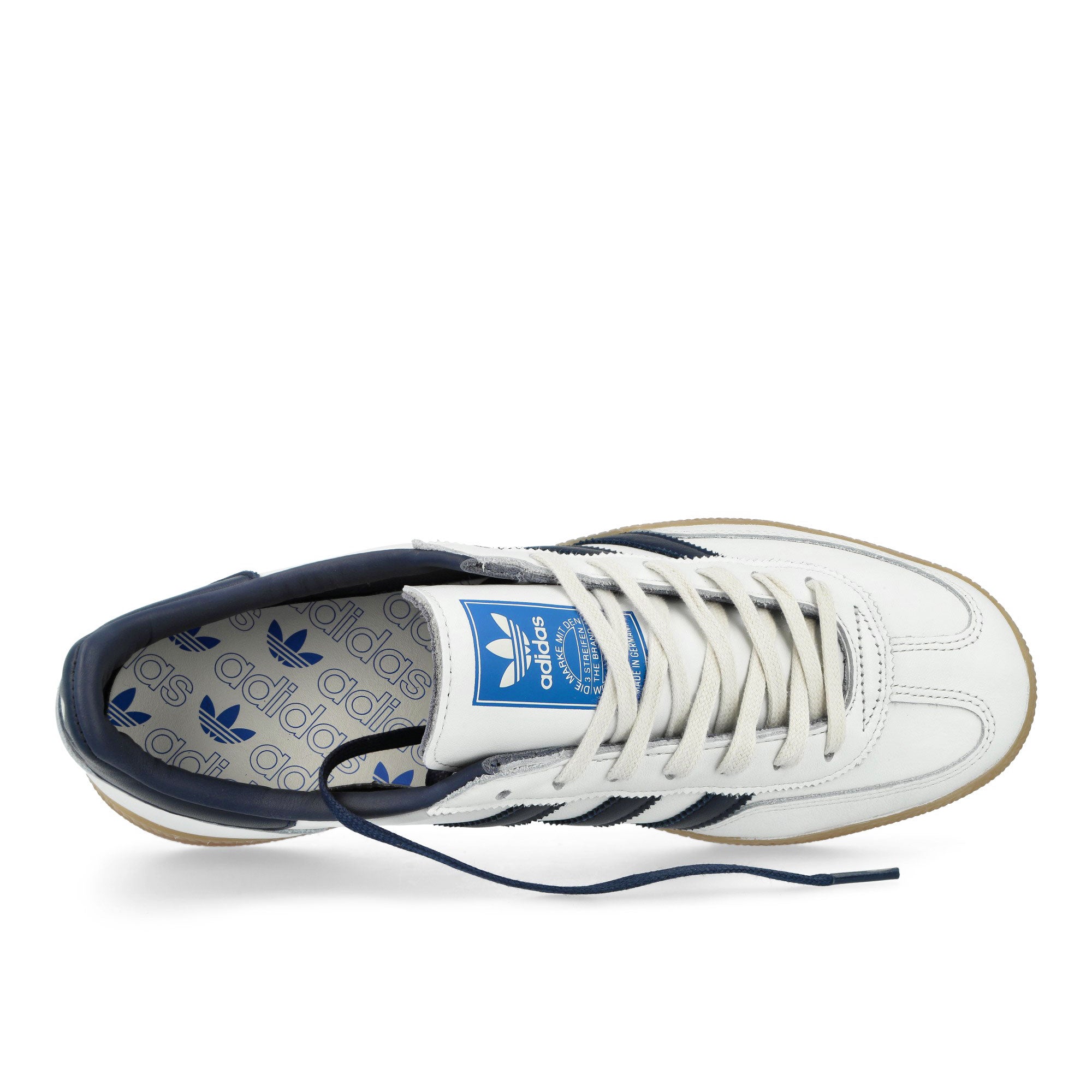 adidas Handball Spezial MIG Core White / Night Indigo / Gum 4 Low Top Sneakers JR9532 Detailfoto | Overkill