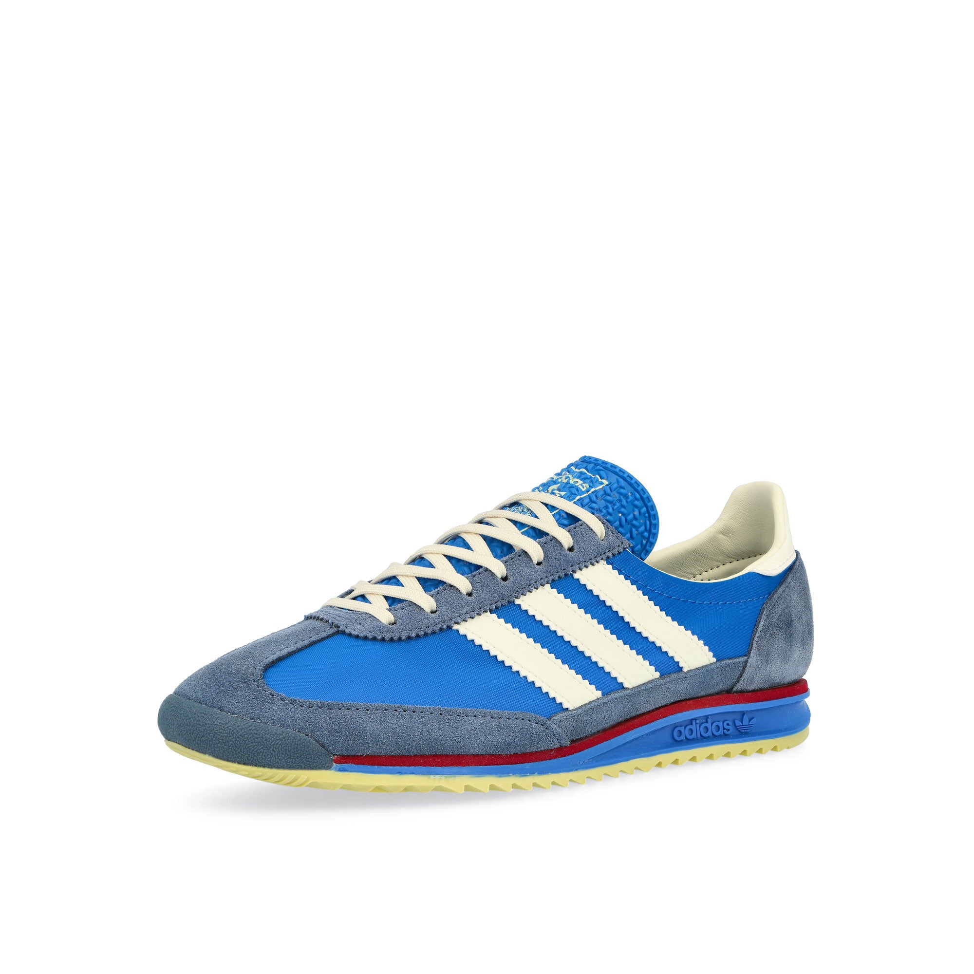 adidas SL 72 OG W Bluebird / Off White / Preloved Ink Low Top Sneakers Close Up | Overkill