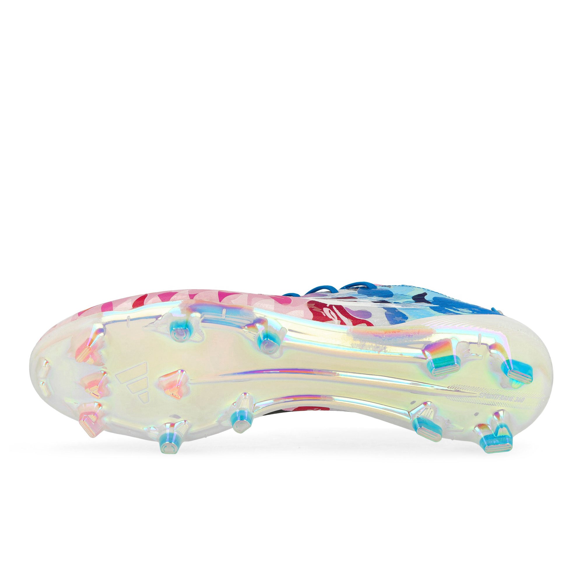 adidas F50 Elite FG Clear Pink / Footwear White / Icey Blue Low Top Sneakers JS0573 Detail View 2 | Overkill