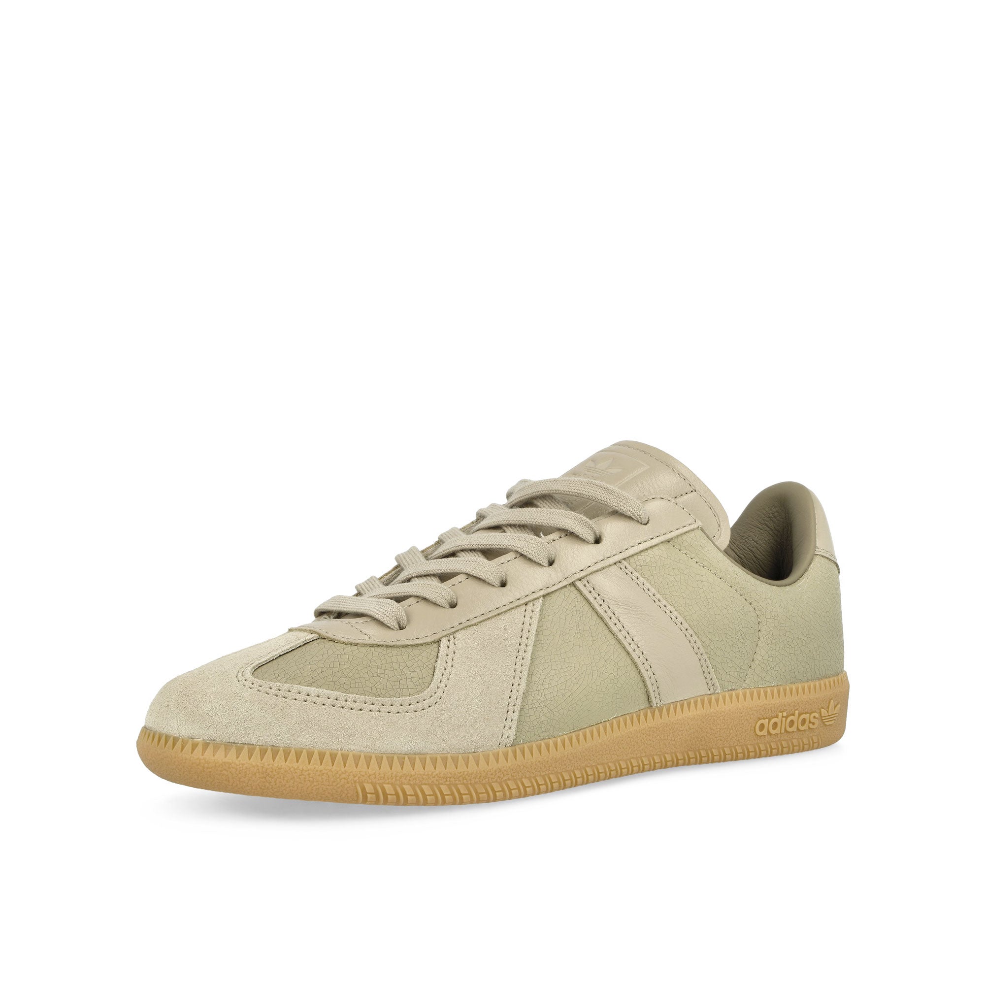 adidas BW Army Lux Dust Sand / Dust Sand / Gum3 Low Top Sneakers Close Up | Overkill
