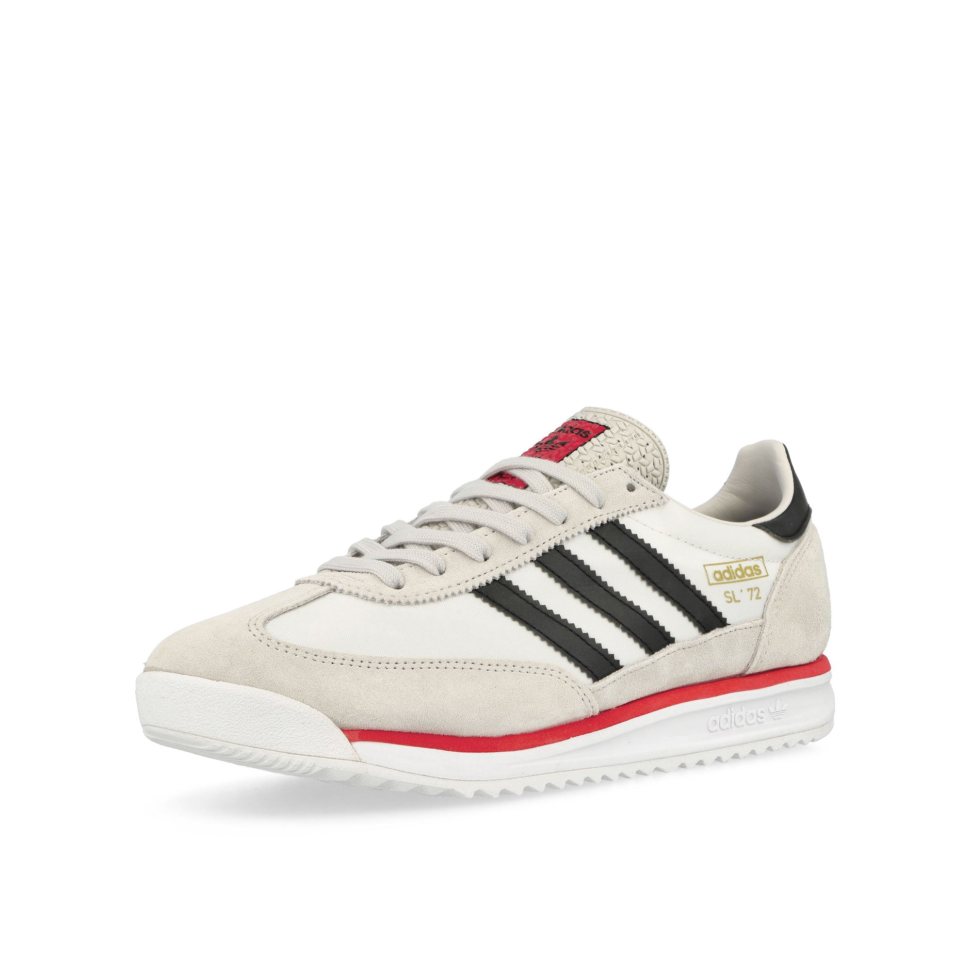 adidas SL 72 RS Footwear White / Core Black / Grey One Low Top Sneakers Close Up | Overkill