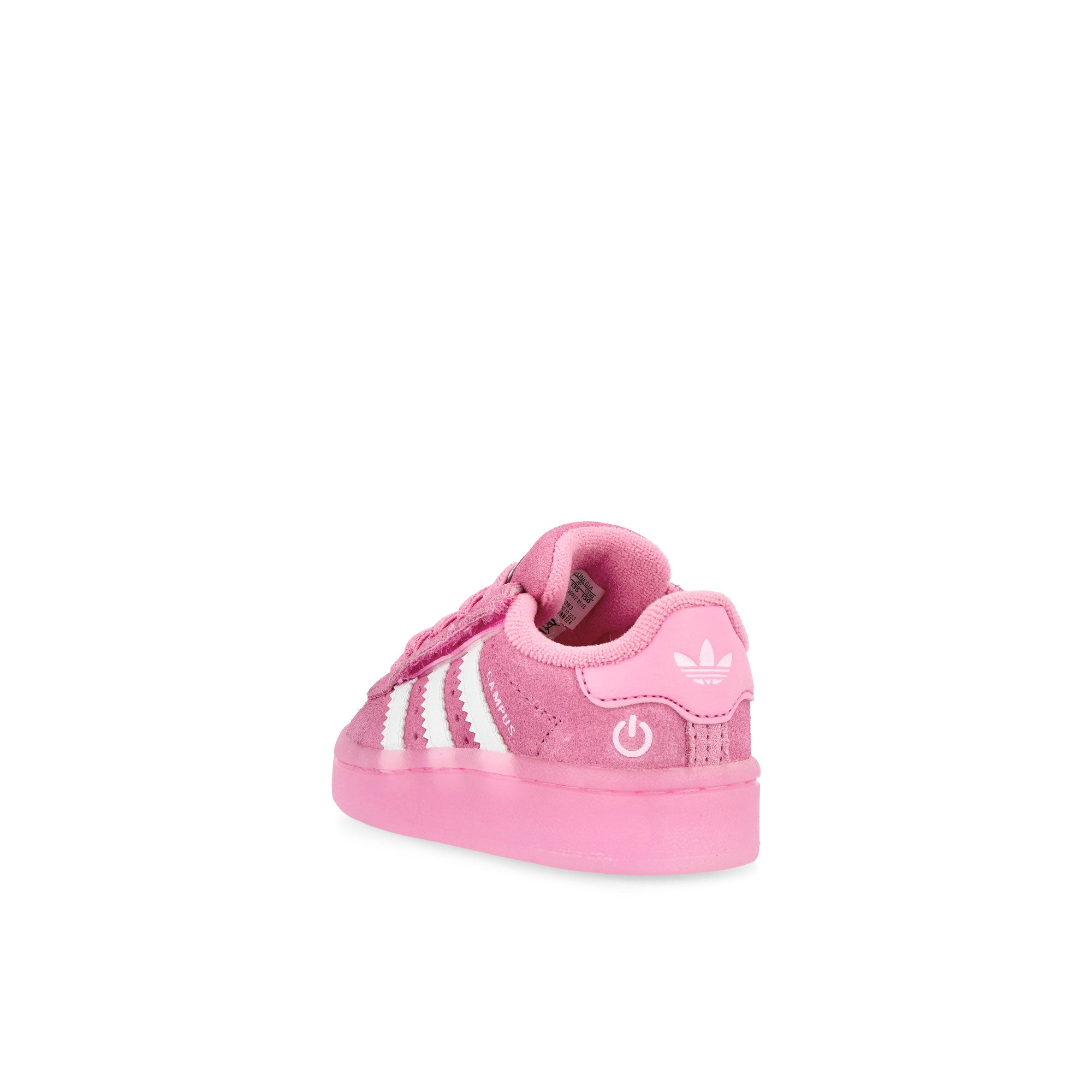 adidas Campus 00S Led Lights CF EL I Bliss Pink / Footwear White / Clear Pink Low Top Sneakers JS1283 Close-up | Overkill