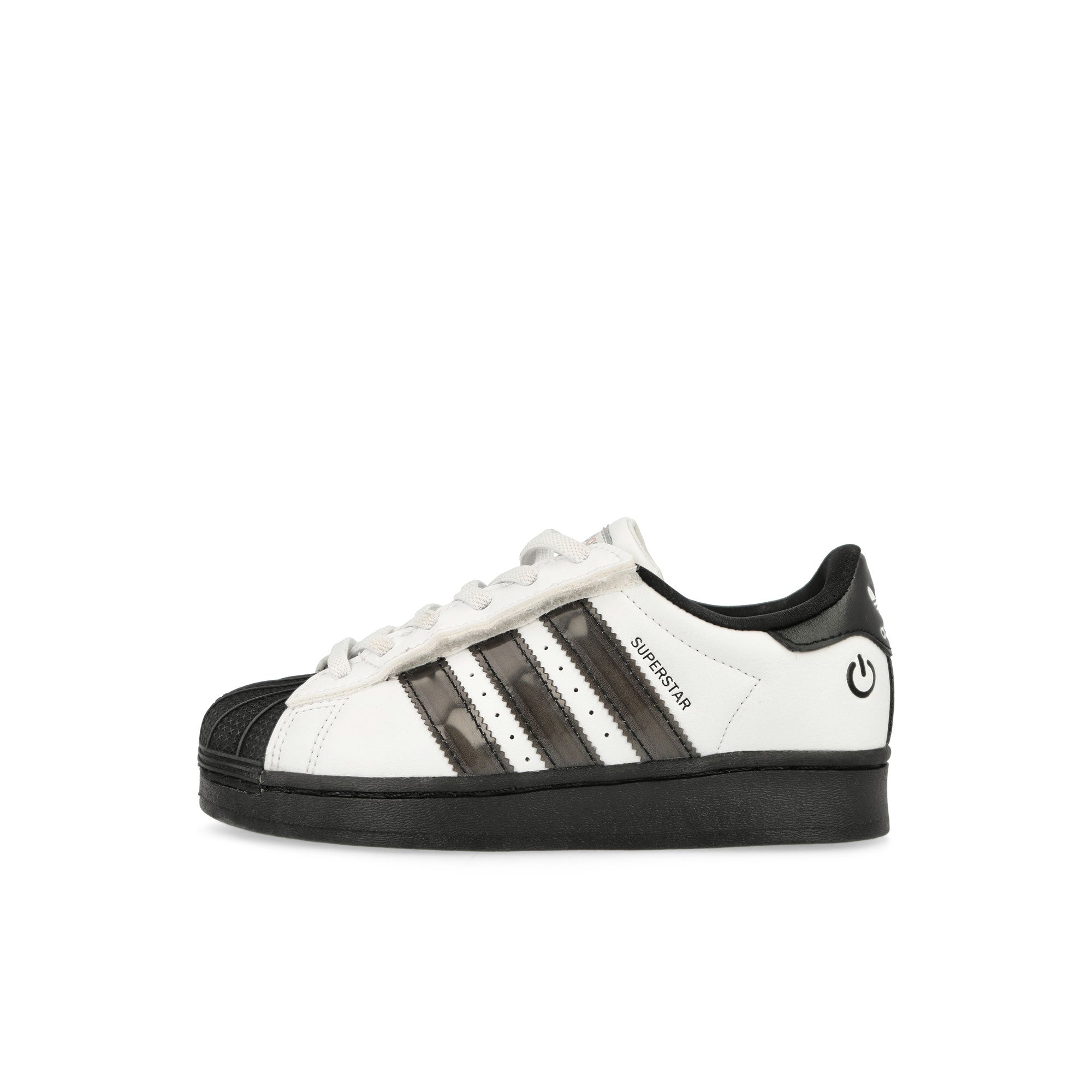 adidas Superstar LED Lights CF EL C Footwear White / Core Black / Footwear White Kids Sneaker JS1290 | Overkill