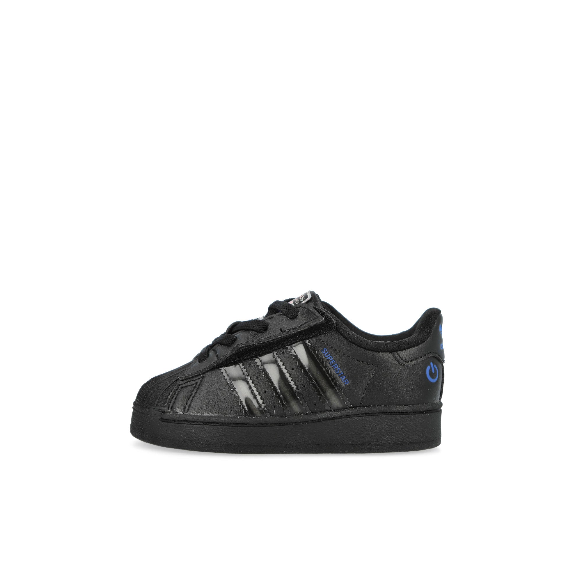 adidas Superstar Led Lights CF EL I Core Black / Core Black / Preloved Violet Low Top Sneakers JS1295 | Overkill